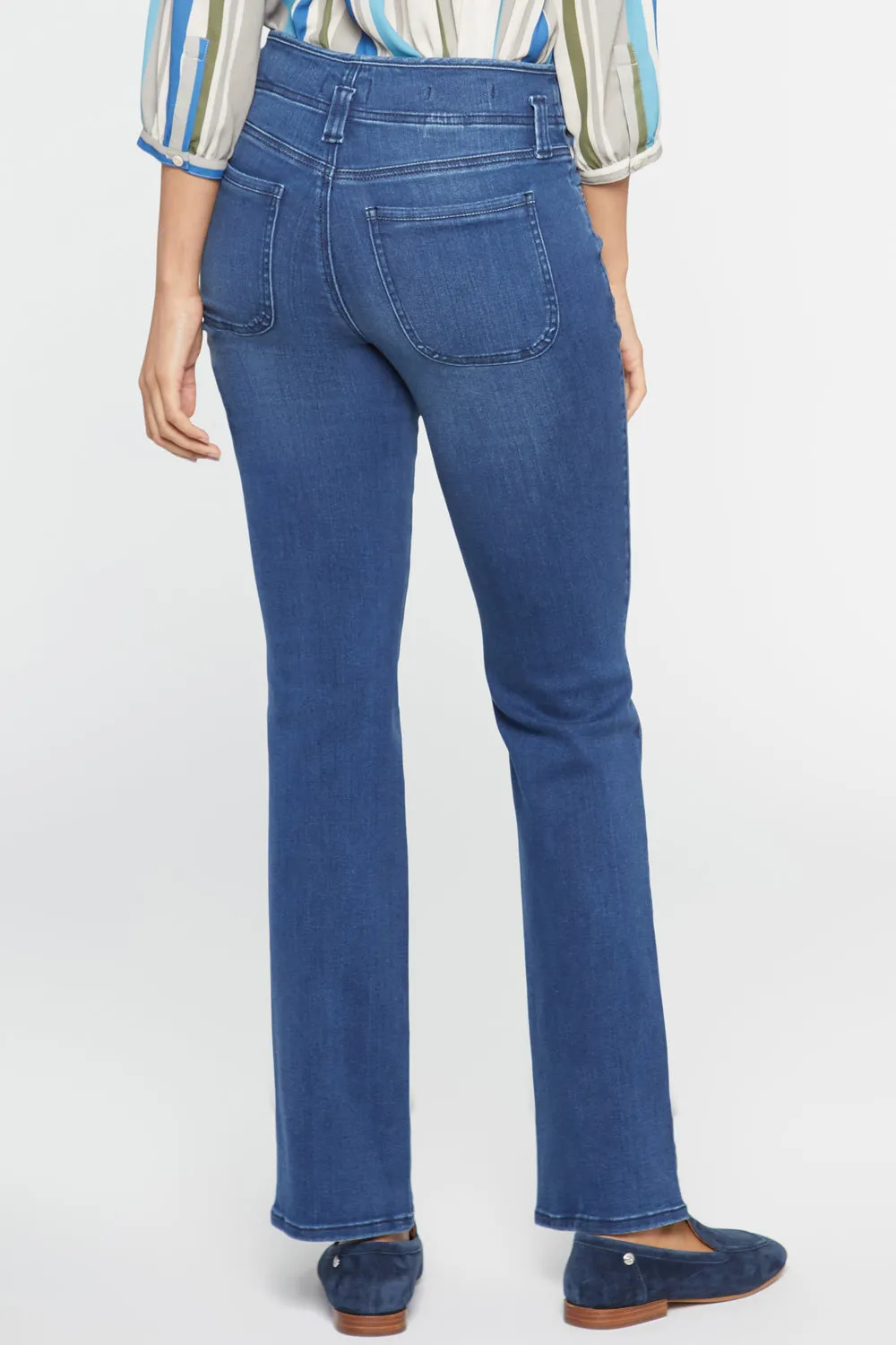 Marilyn Straight Jeans In Petite - Rendezvous sold by NYDJ product image thumbnail 2