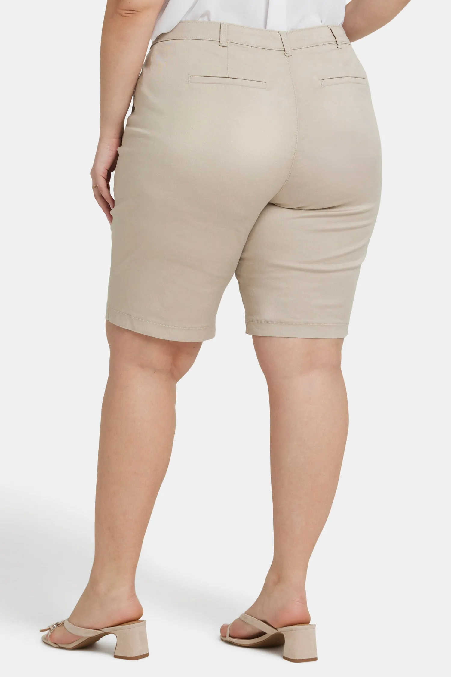 Bermuda Shorts in Plus Size - Feather sold by NYDJ product image thumbnail 2