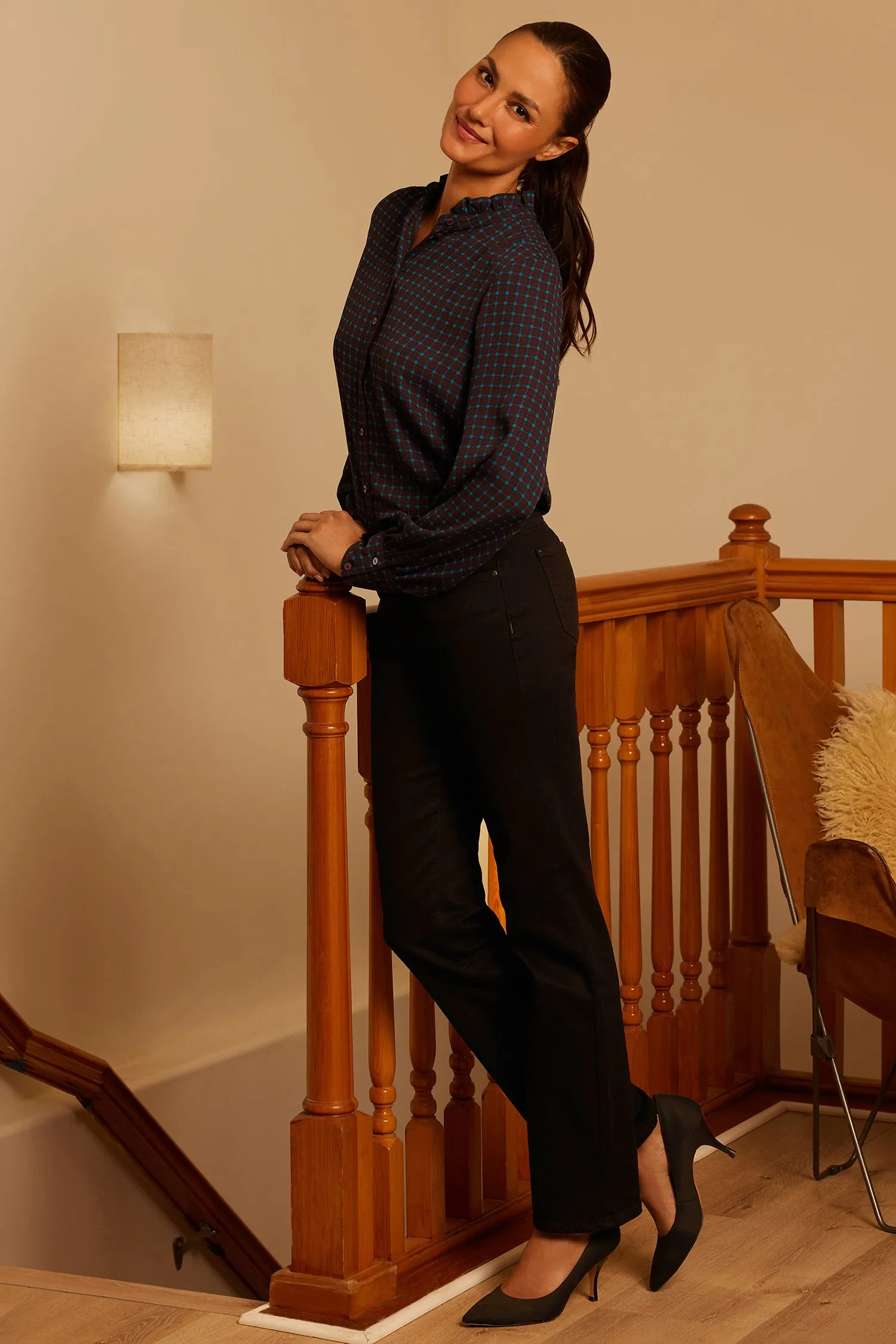 Marilyn Straight Jeans - Black sold by NYDJ product image thumbnail 2