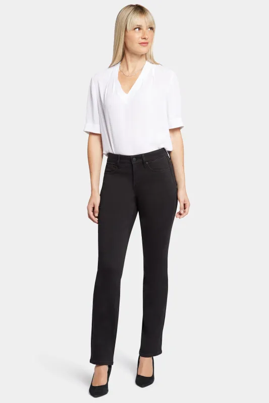 Marilyn Straight Jeans - Black sold by NYDJ