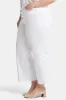 Teresa Wide Leg Ankle Jeans In Plus Size - Optic White sold by NYDJ