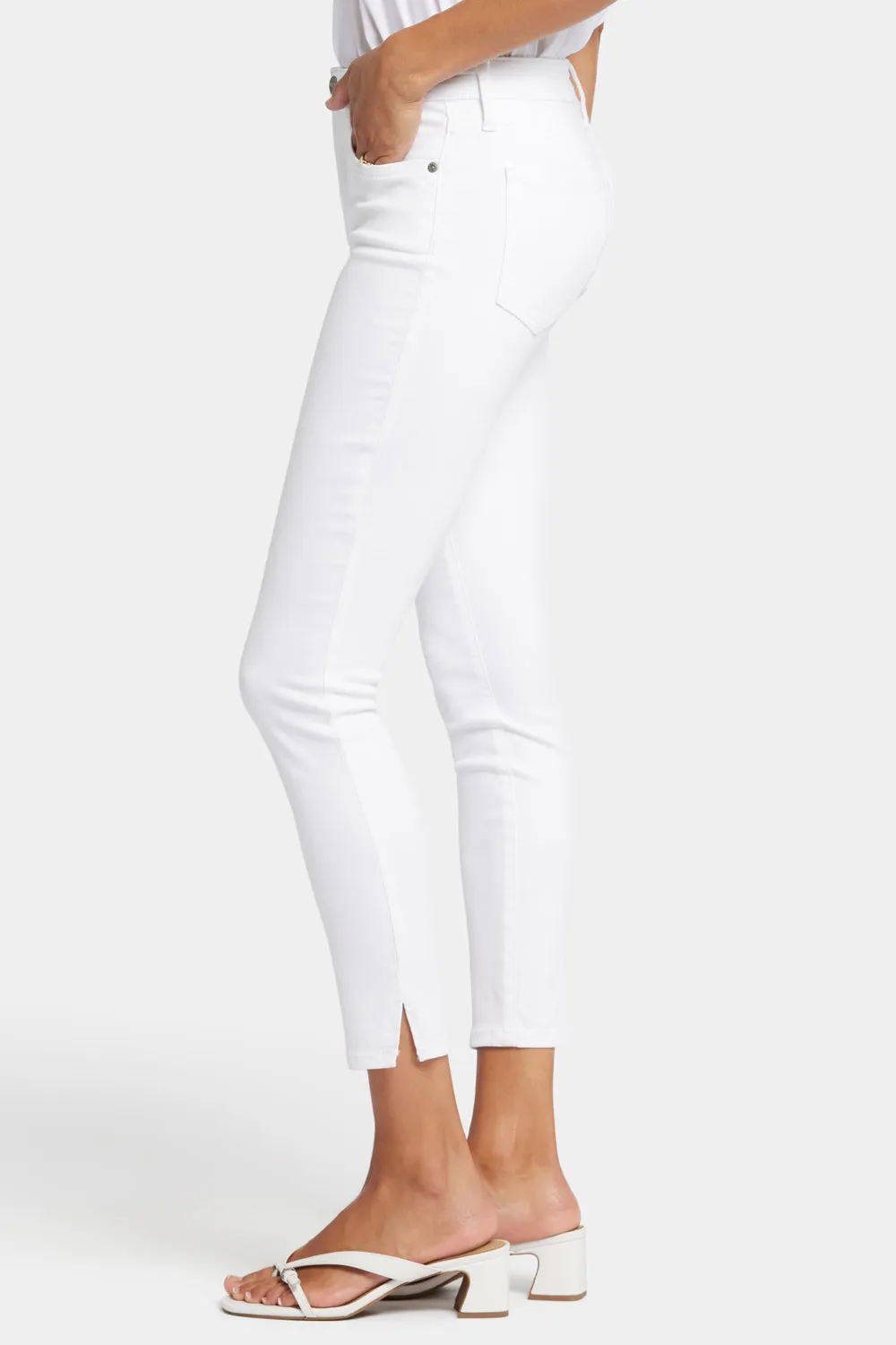 Ami Skinny Ankle Jeans - Optic White sold by NYDJ product image thumbnail 3