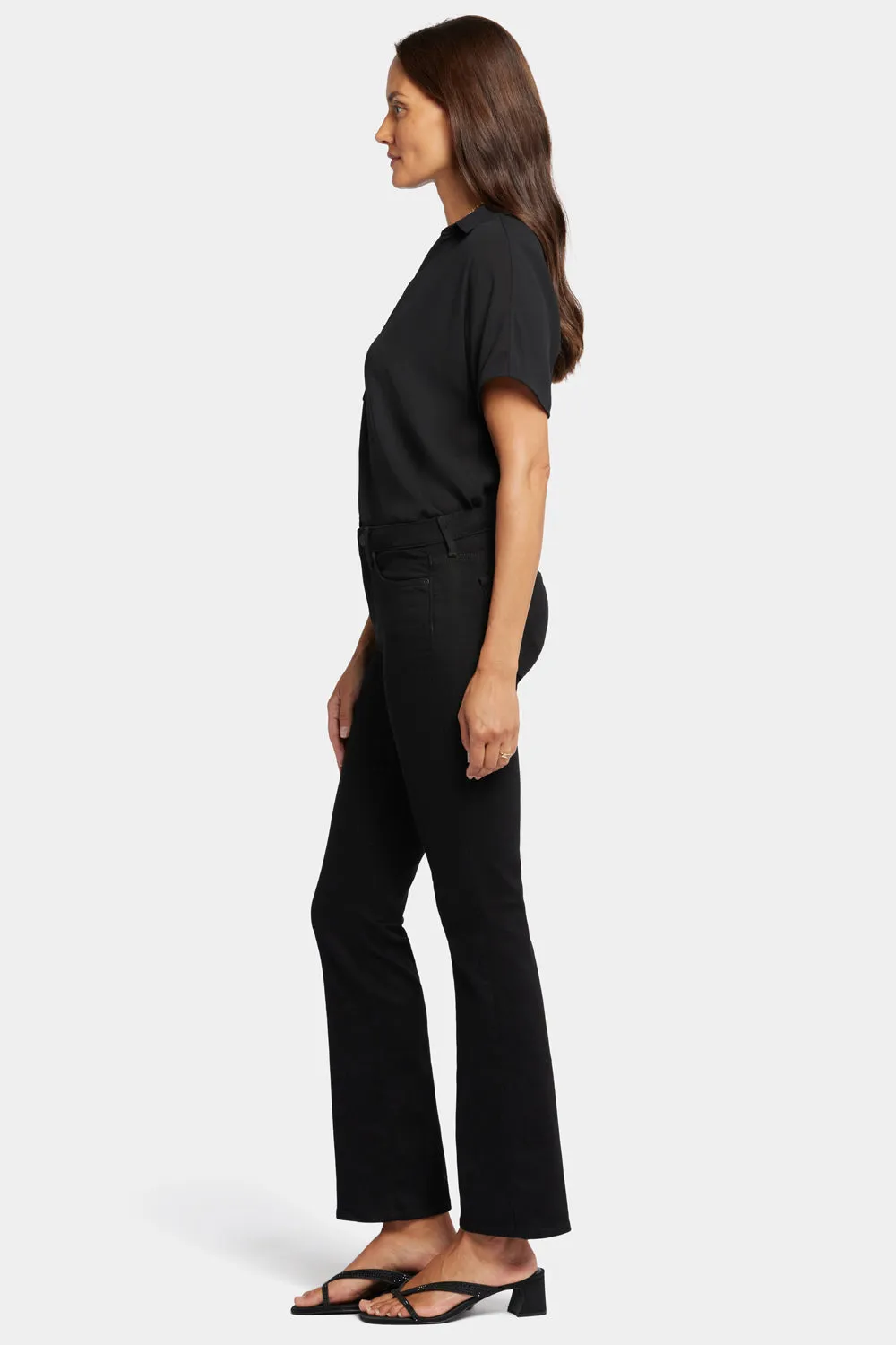 Barbara Bootcut Jeans In Short Inseam - Black sold by NYDJ product image thumbnail 5