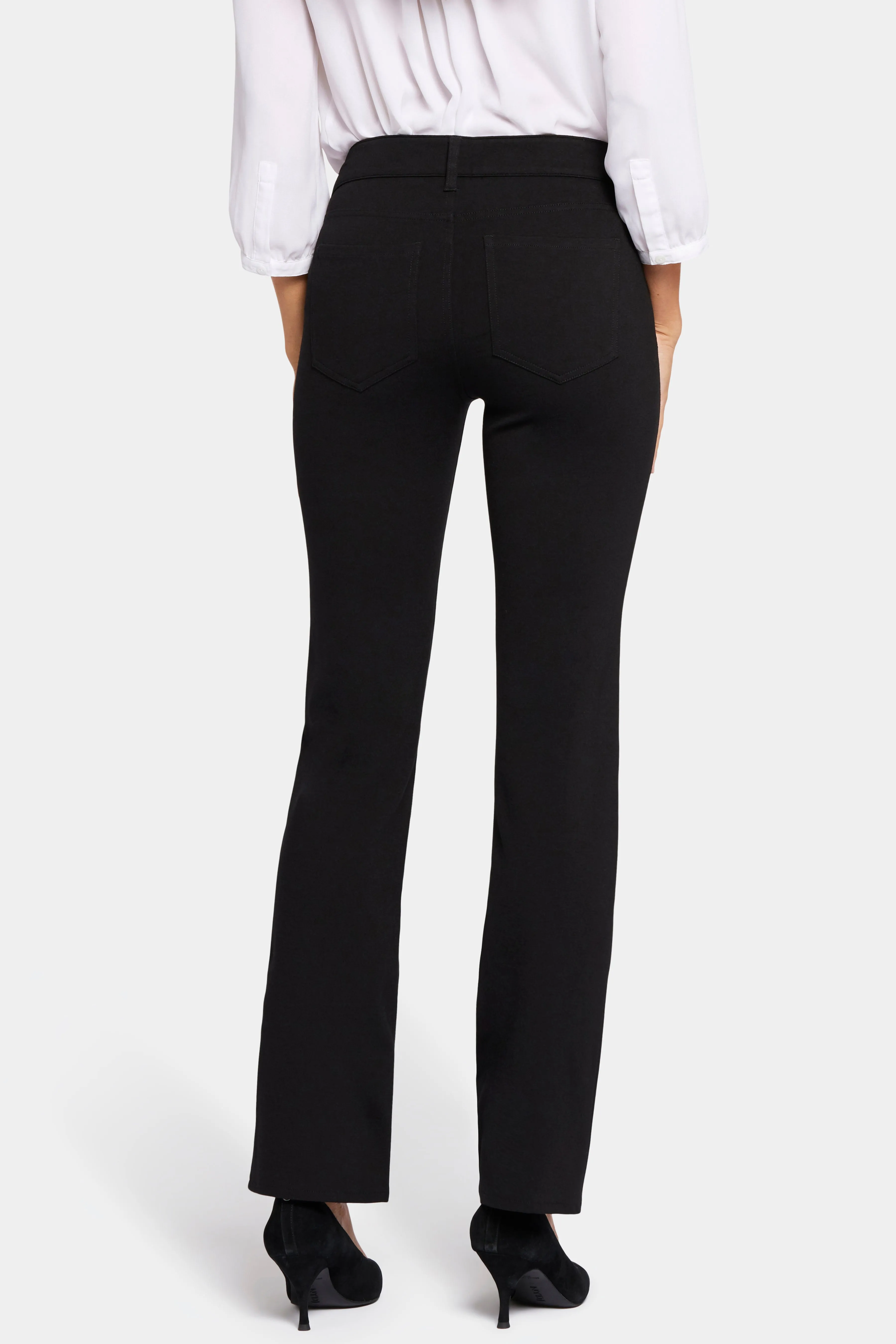Marilyn Straight Pants In Petite - Black sold by NYDJ product image thumbnail 2