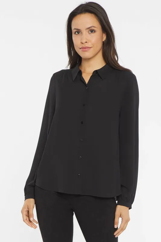 Modern Blouse - Black sold by NYDJ