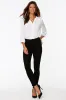 Ami Skinny Jeans In Petite - Black sold by NYDJ