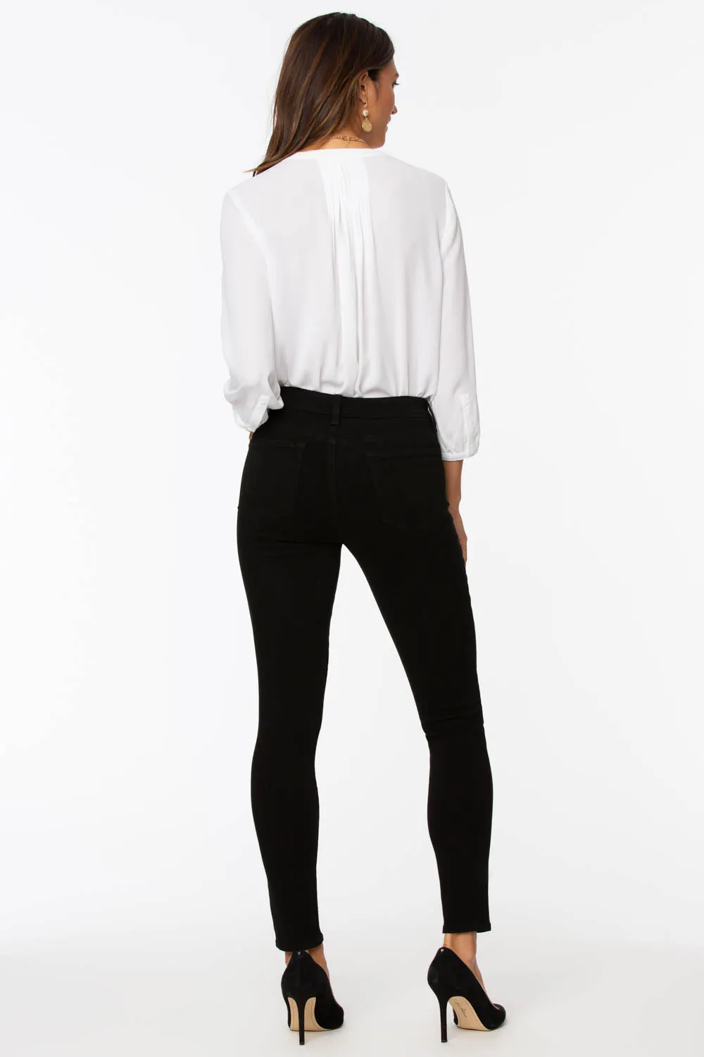 Ami Skinny Jeans In Petite - Black sold by NYDJ product image thumbnail 4