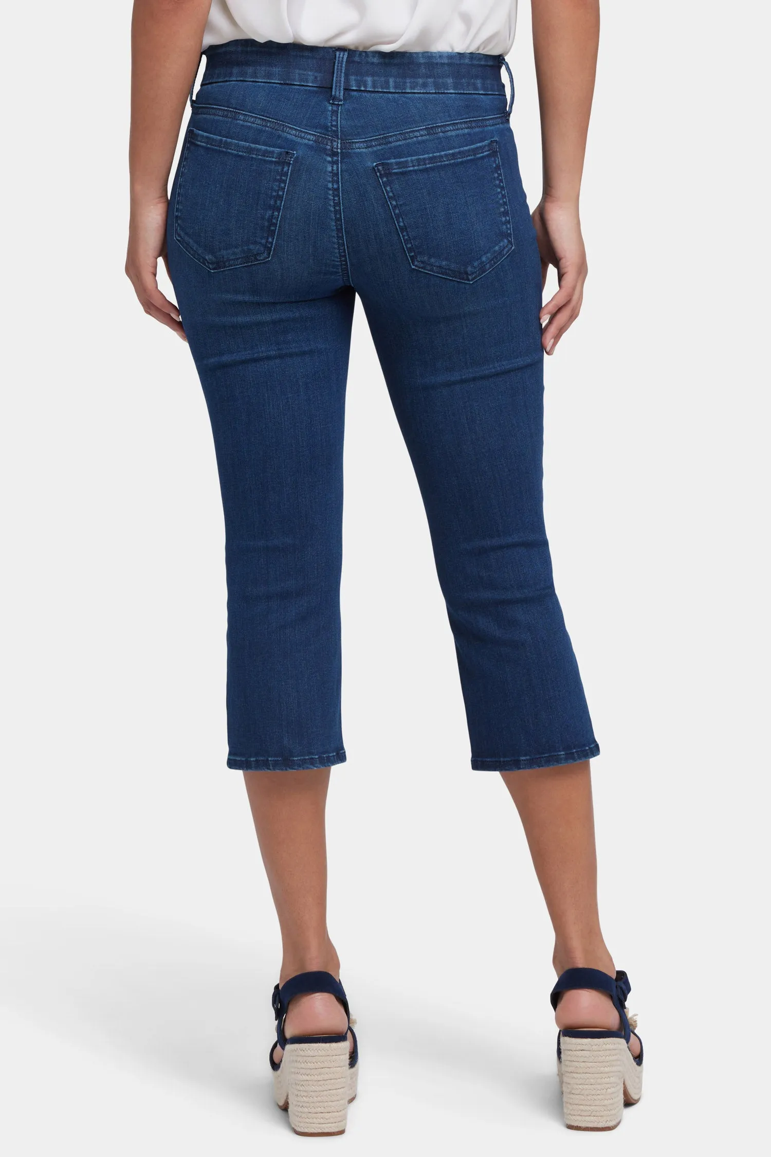 Waist-Match™ Marilyn Straight Crop Jeans - Ibiza Blues sold by NYDJ product image thumbnail 2