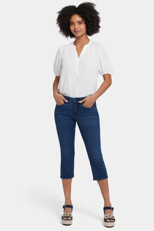 Waist-Match™ Marilyn Straight Crop Jeans - Ibiza Blues sold by NYDJ