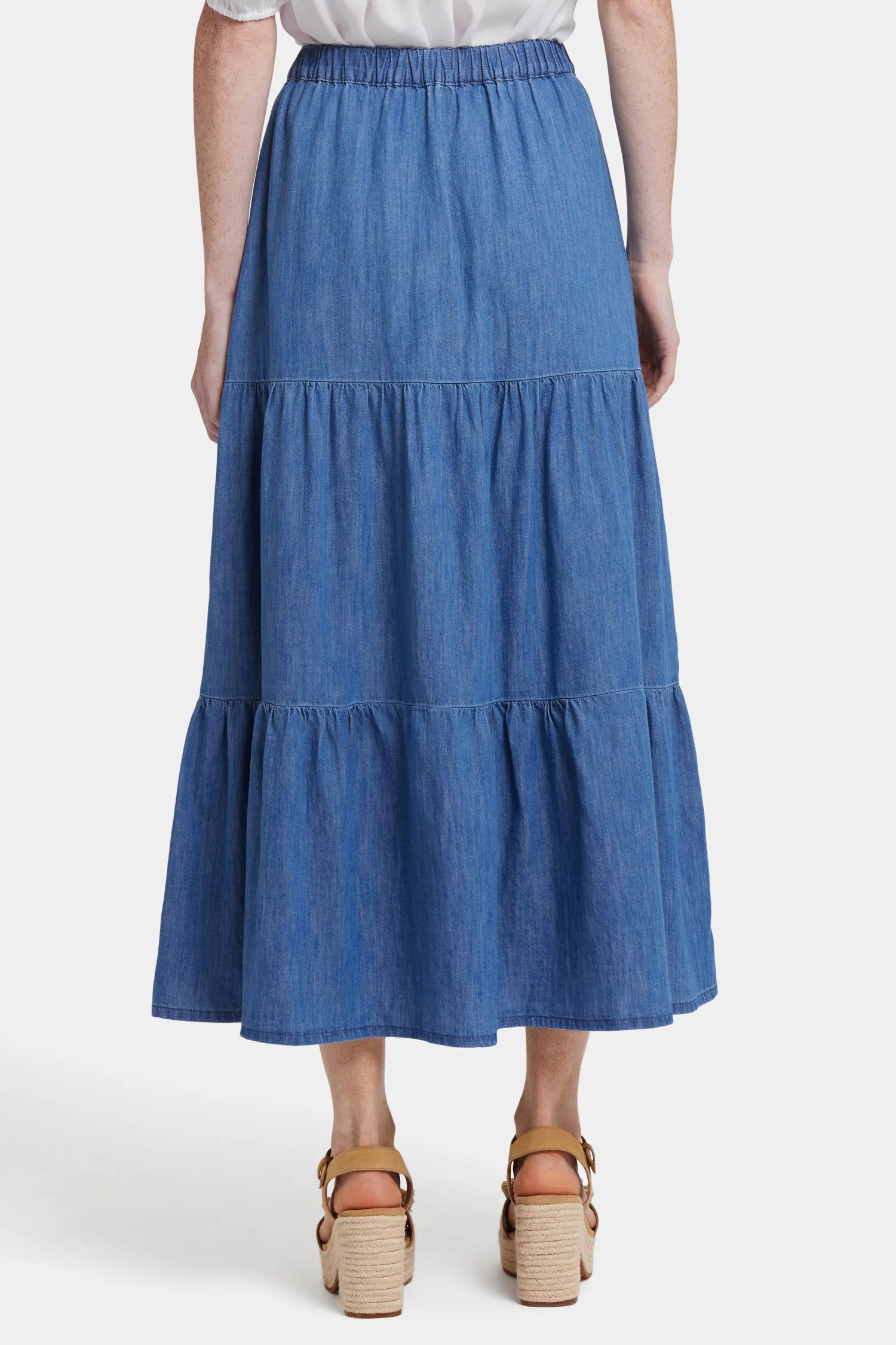 Tiered Maxi Skirt - Everly sold by NYDJ product image thumbnail 2