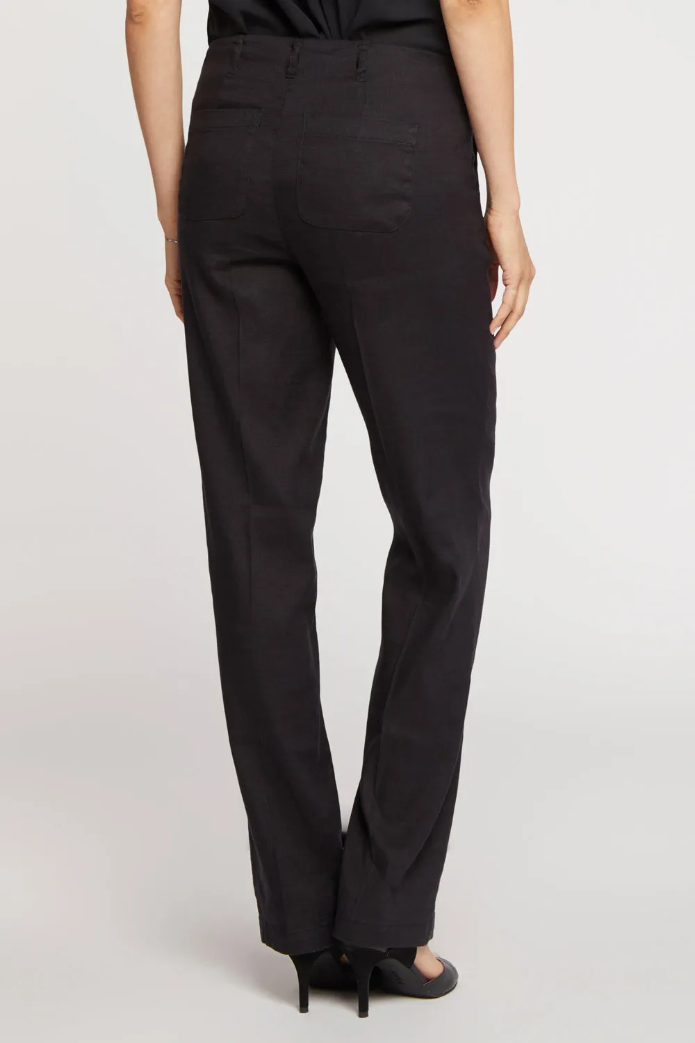 Marilyn Straight Pants - Black sold by NYDJ product image thumbnail 2