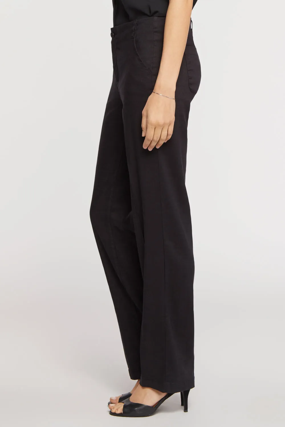 Marilyn Straight Pants - Black sold by NYDJ product image thumbnail 3