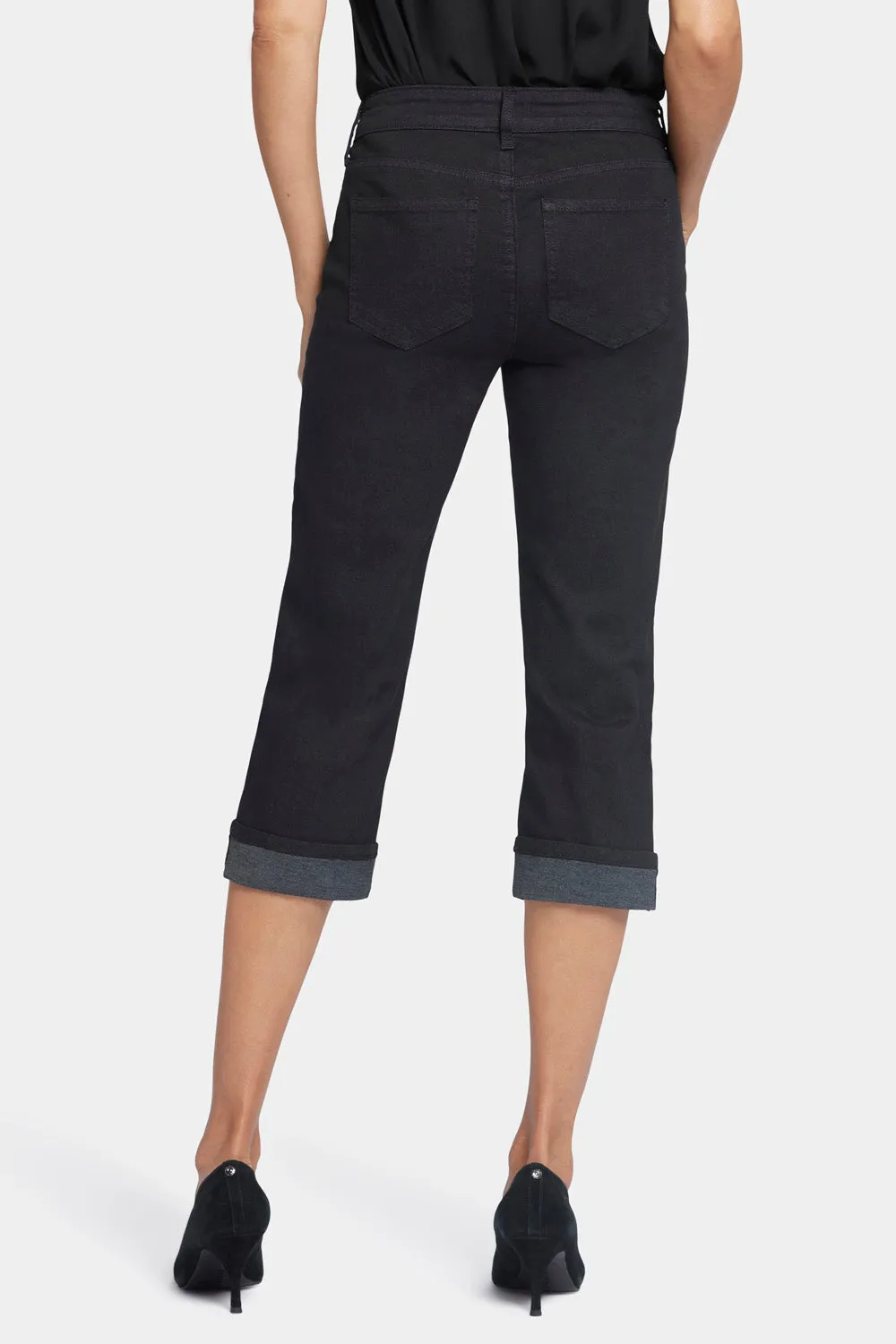 Marilyn Straight Crop Jeans - Black sold by NYDJ product image thumbnail 2
