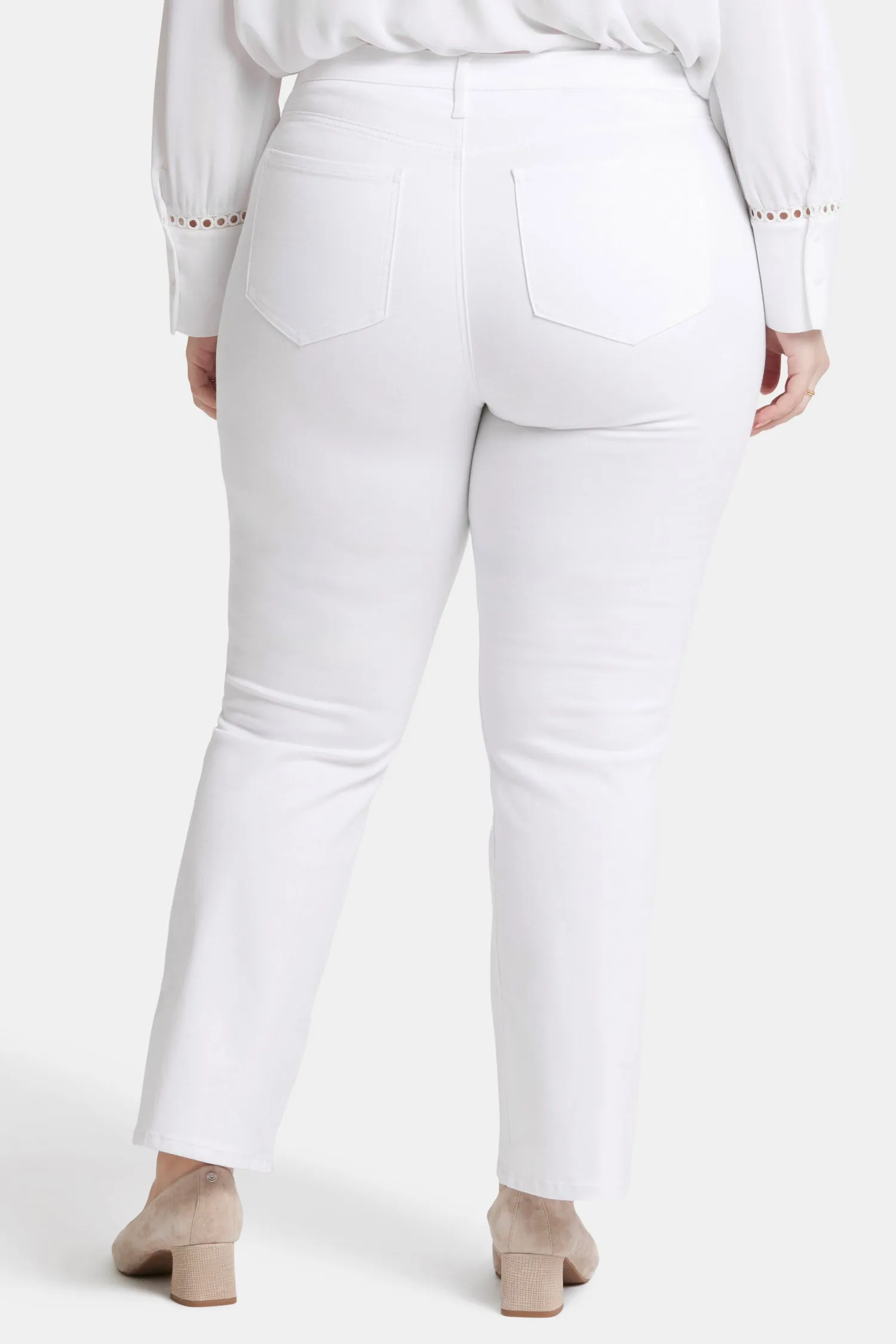 Barbara Bootcut Jeans In Plus Size - Optic White sold by NYDJ product image thumbnail 2