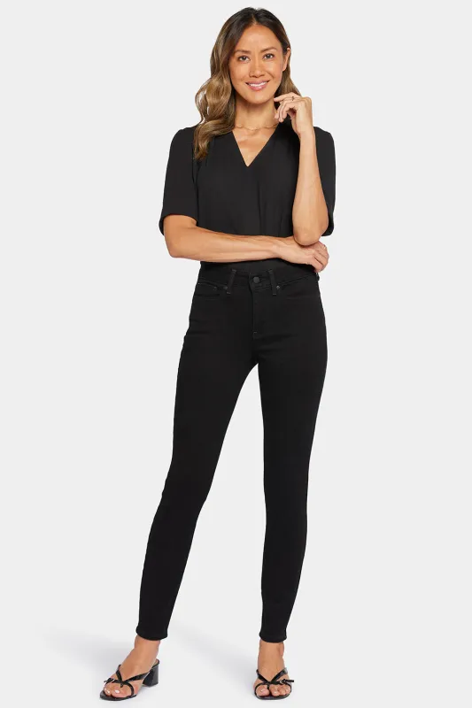 Ami Skinny Jeans In Tall - Black sold by NYDJ