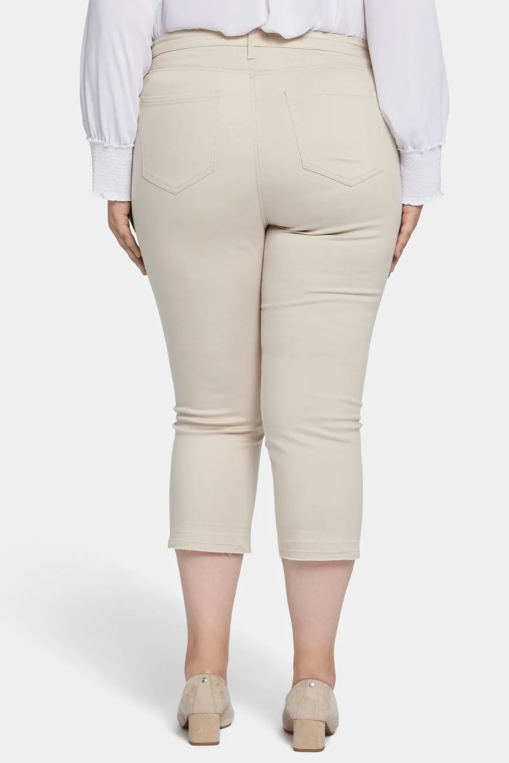Chloe Capri Jeans In Plus Size - Feather sold by NYDJ product image thumbnail 2