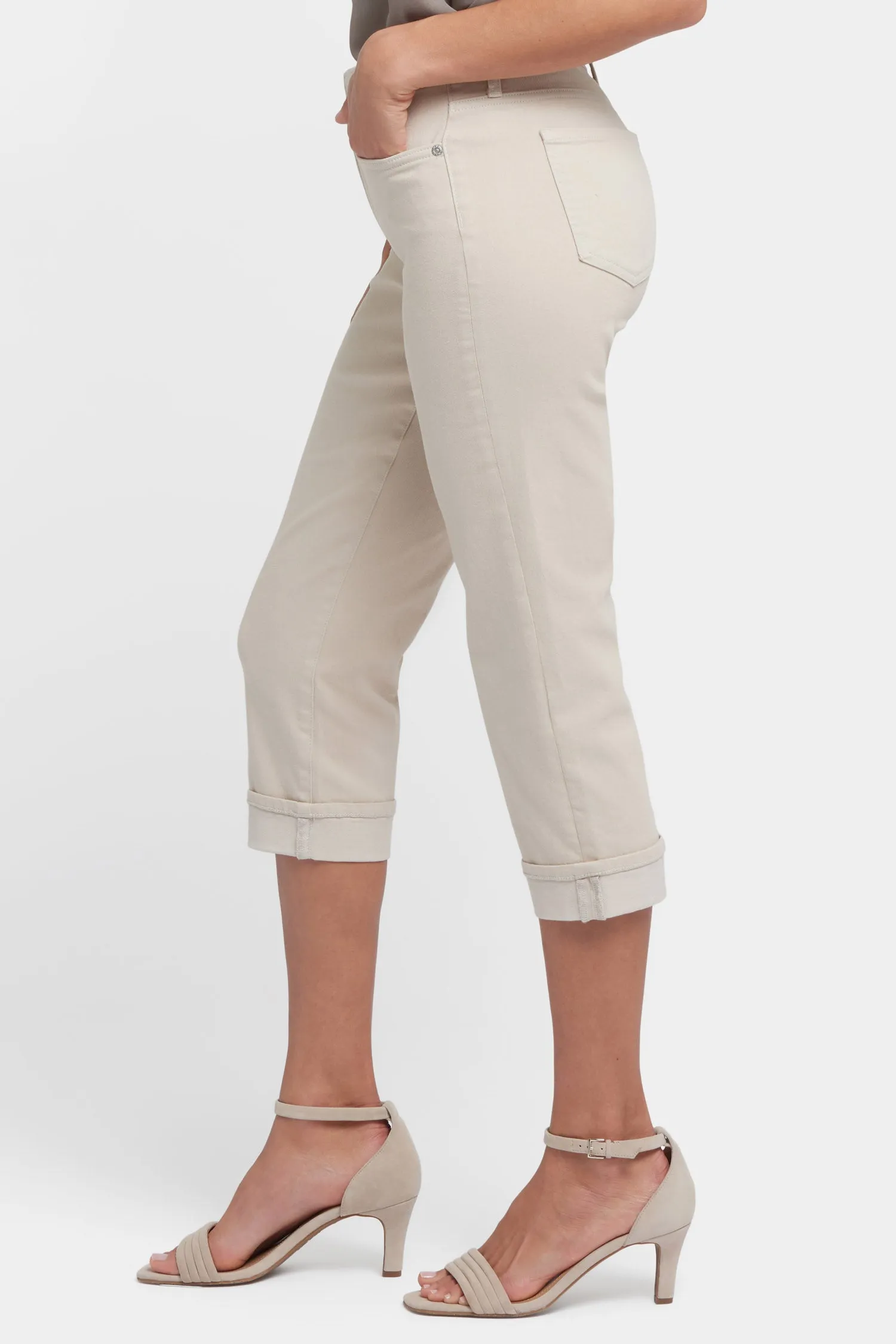 Marilyn Straight Crop Jeans - Feather sold by NYDJ product image thumbnail 3