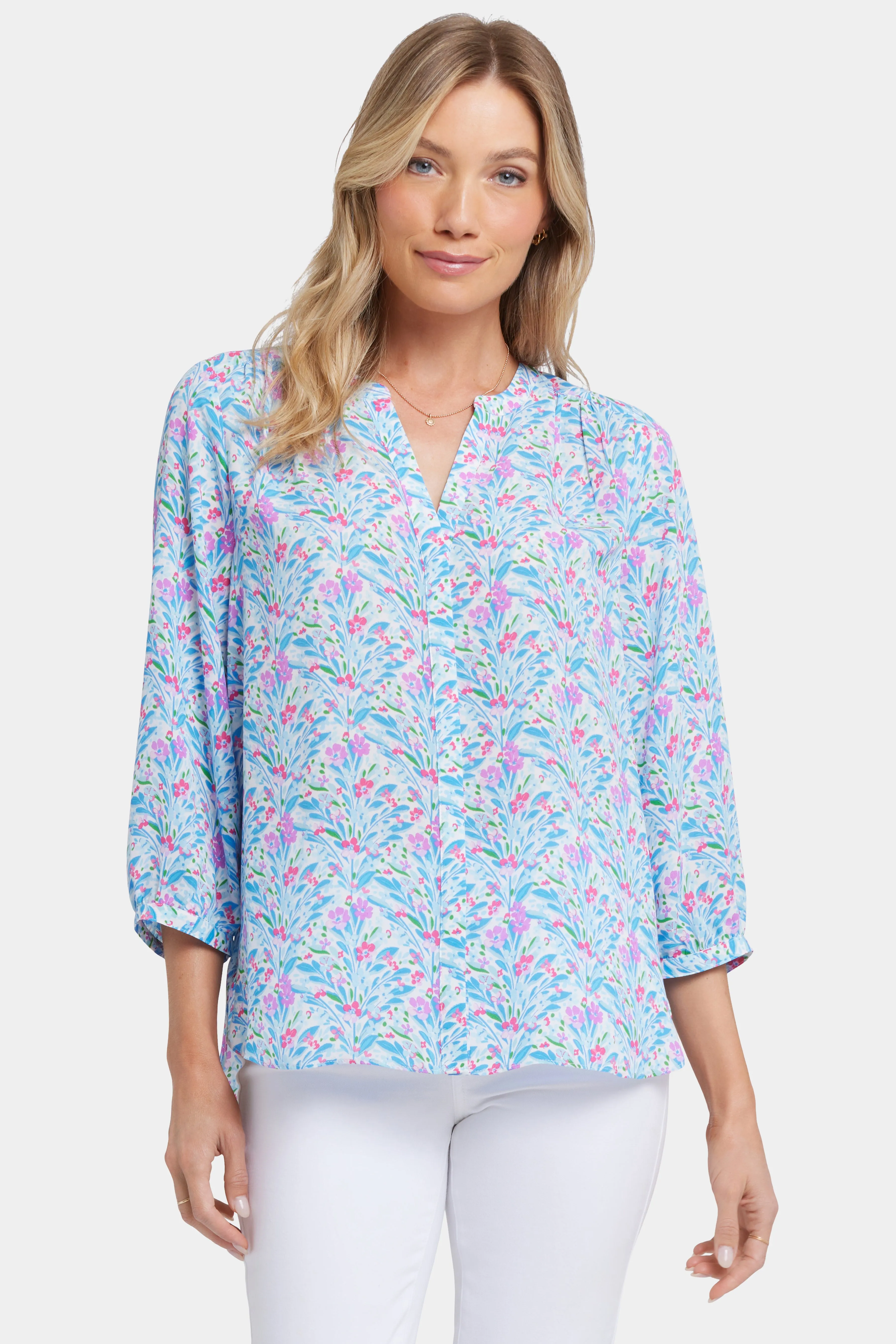 Pintuck Blouse - Serafia sold by NYDJ product image thumbnail 4