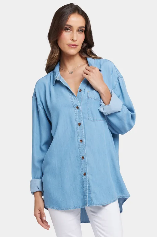 Oversized Shirt - Canary Beach sold by NYDJ