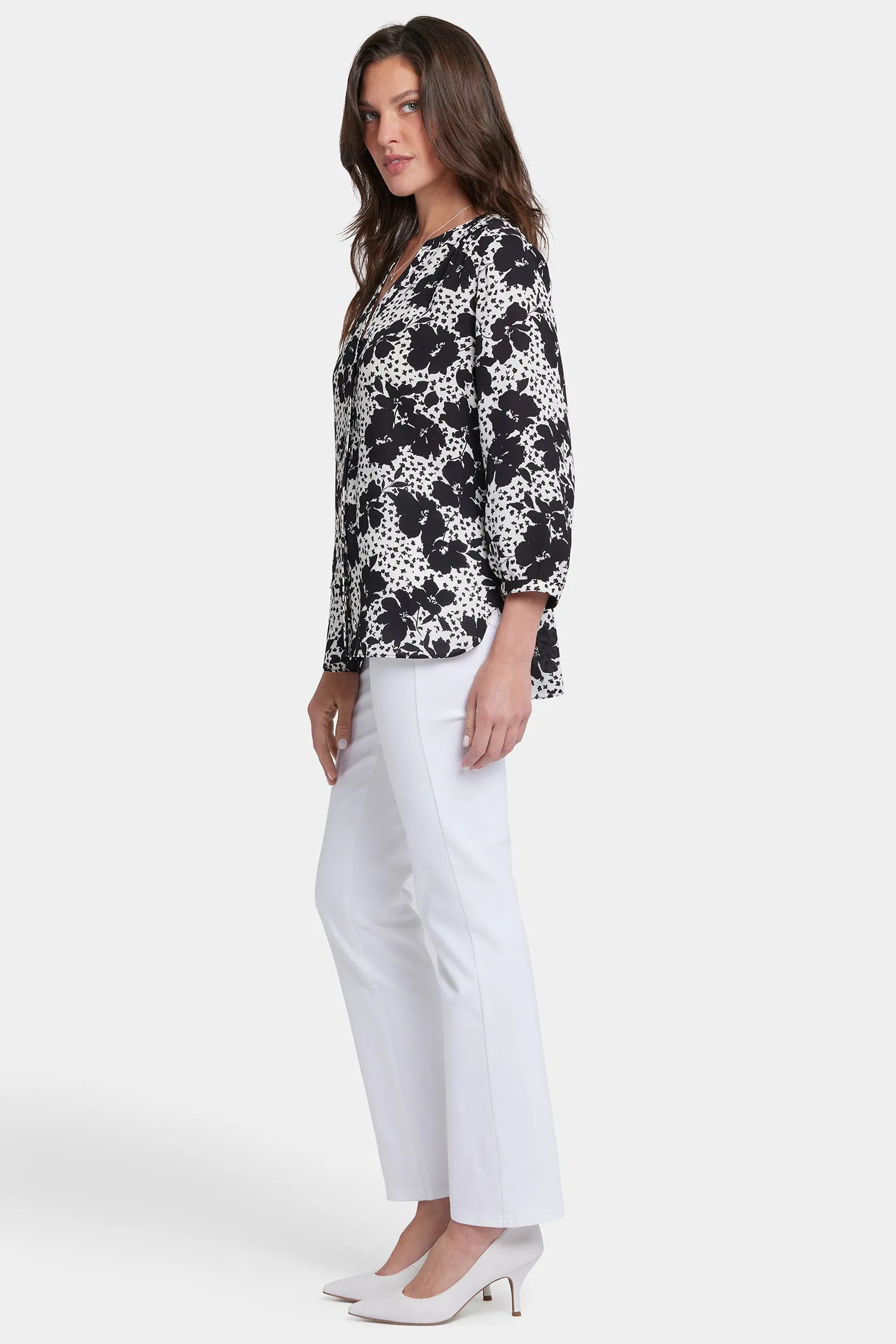 Pintuck Blouse - Lauroeta sold by NYDJ product image thumbnail 3