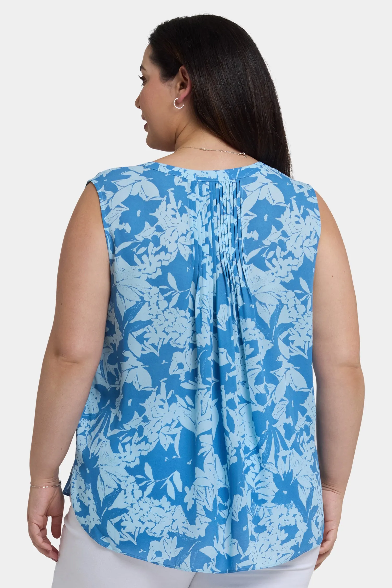 Sleeveless Pintuck Blouse In Plus Size - Bellavista sold by NYDJ product image thumbnail 2
