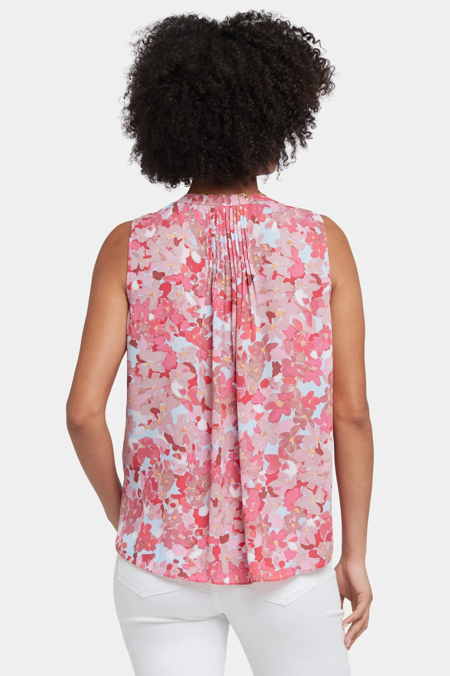 Sleeveless Pintuck Blouse - Luciana sold by NYDJ product image thumbnail 2