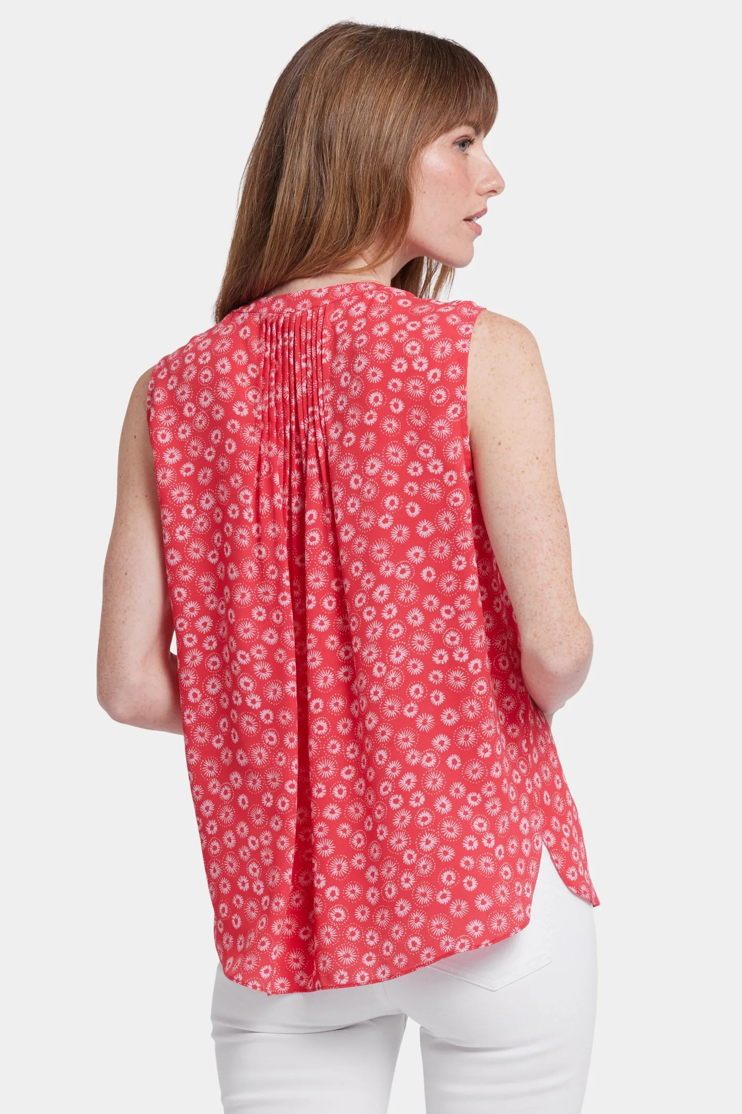 Sleeveless Pintuck Blouse - Teresita sold by NYDJ product image thumbnail 2