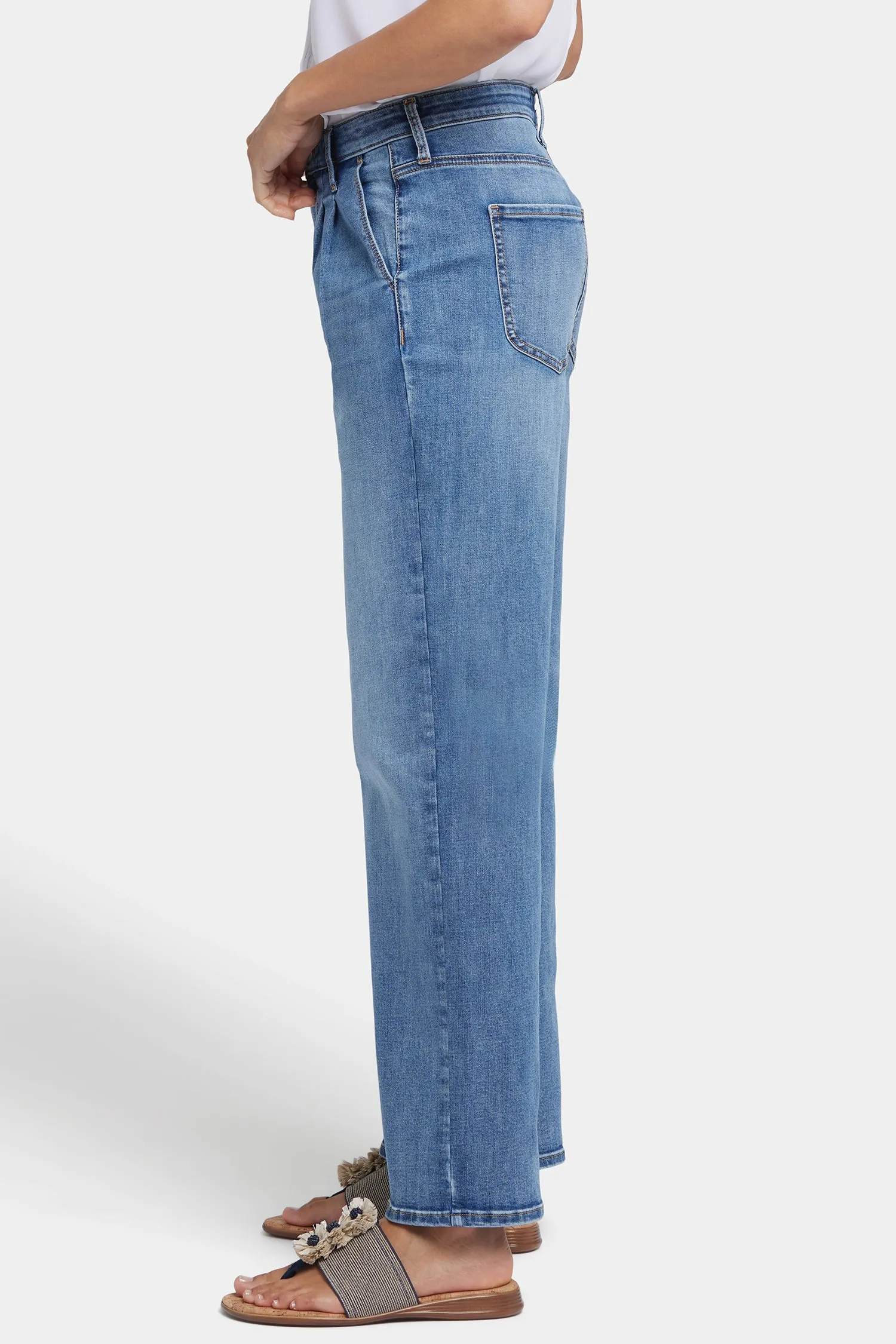 Relaxed Trouser Jeans In Petite - Barcelona Breeze sold by NYDJ product image thumbnail 3