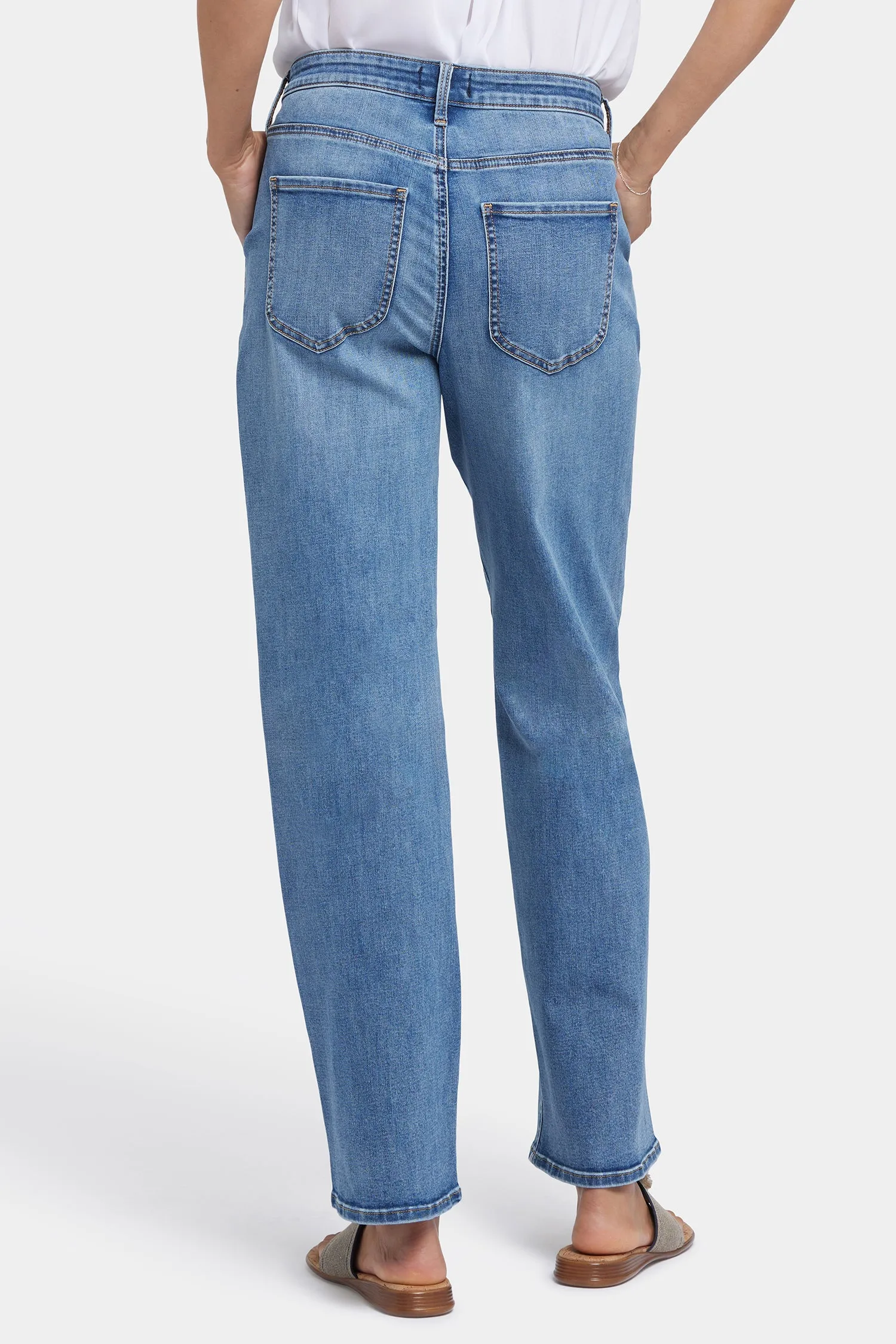 Relaxed Trouser Jeans In Petite - Barcelona Breeze sold by NYDJ product image thumbnail 2