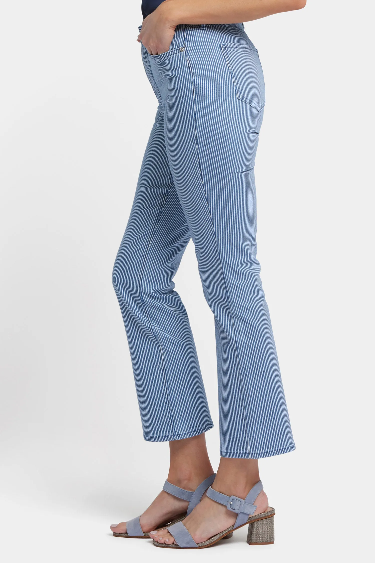 Billie Mini Bootcut Ankle Jeans - Villa Vista Stripe sold by NYDJ product image thumbnail 3