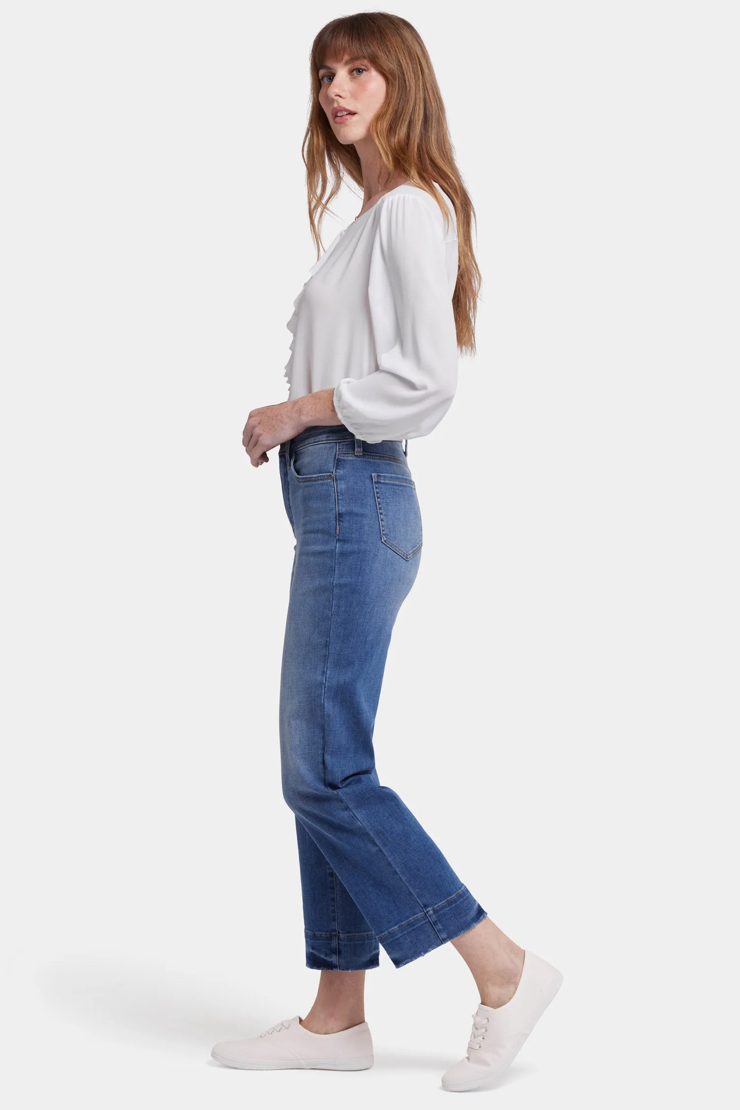 Bailey Relaxed Straight Ankle Jeans - Bilbao Crest sold by NYDJ product image thumbnail 5