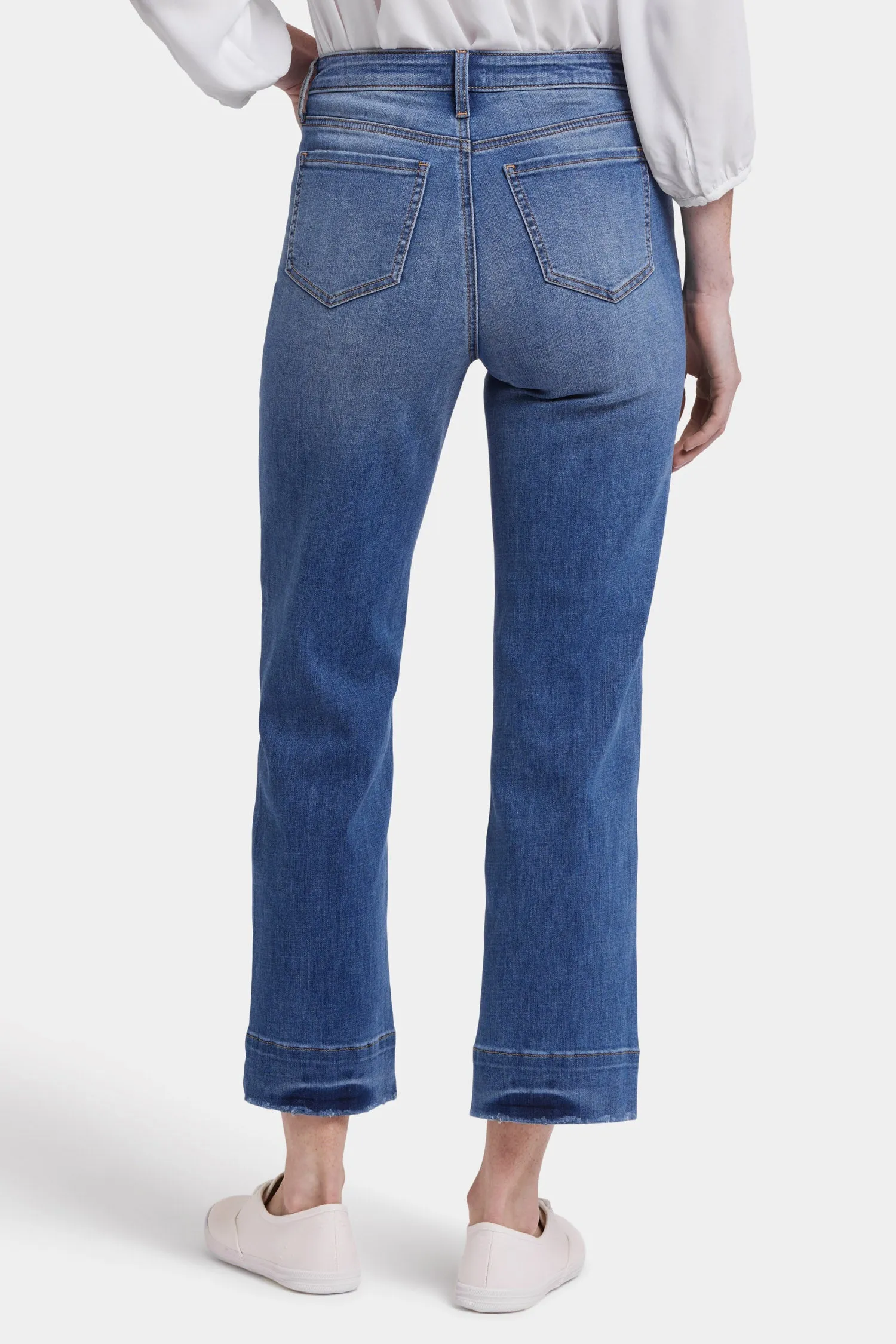 Bailey Relaxed Straight Ankle Jeans - Bilbao Crest sold by NYDJ product image thumbnail 2