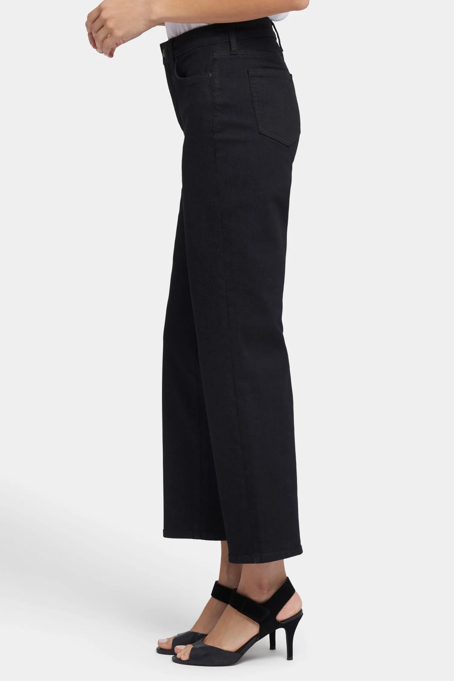 Bailey Relaxed Straight Ankle Jeans - Black sold by NYDJ product image thumbnail 3