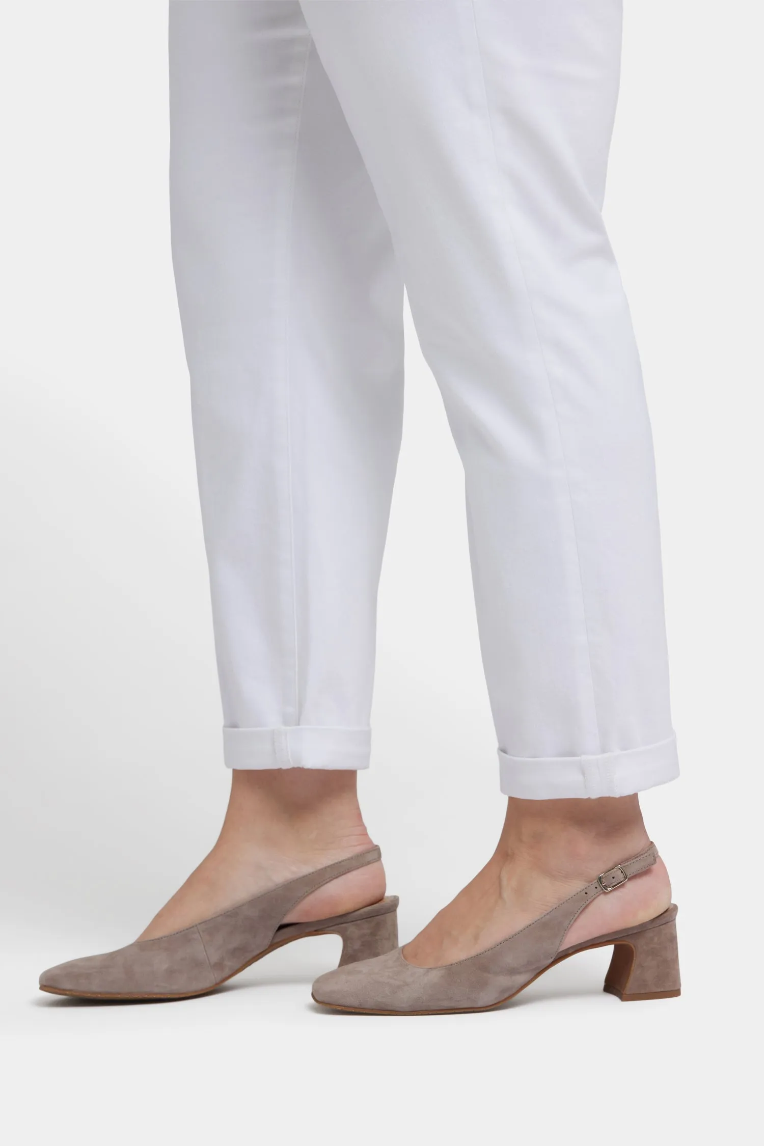 Margot Girlfriend Jeans In Plus Size - Optic White sold by NYDJ product image thumbnail 5