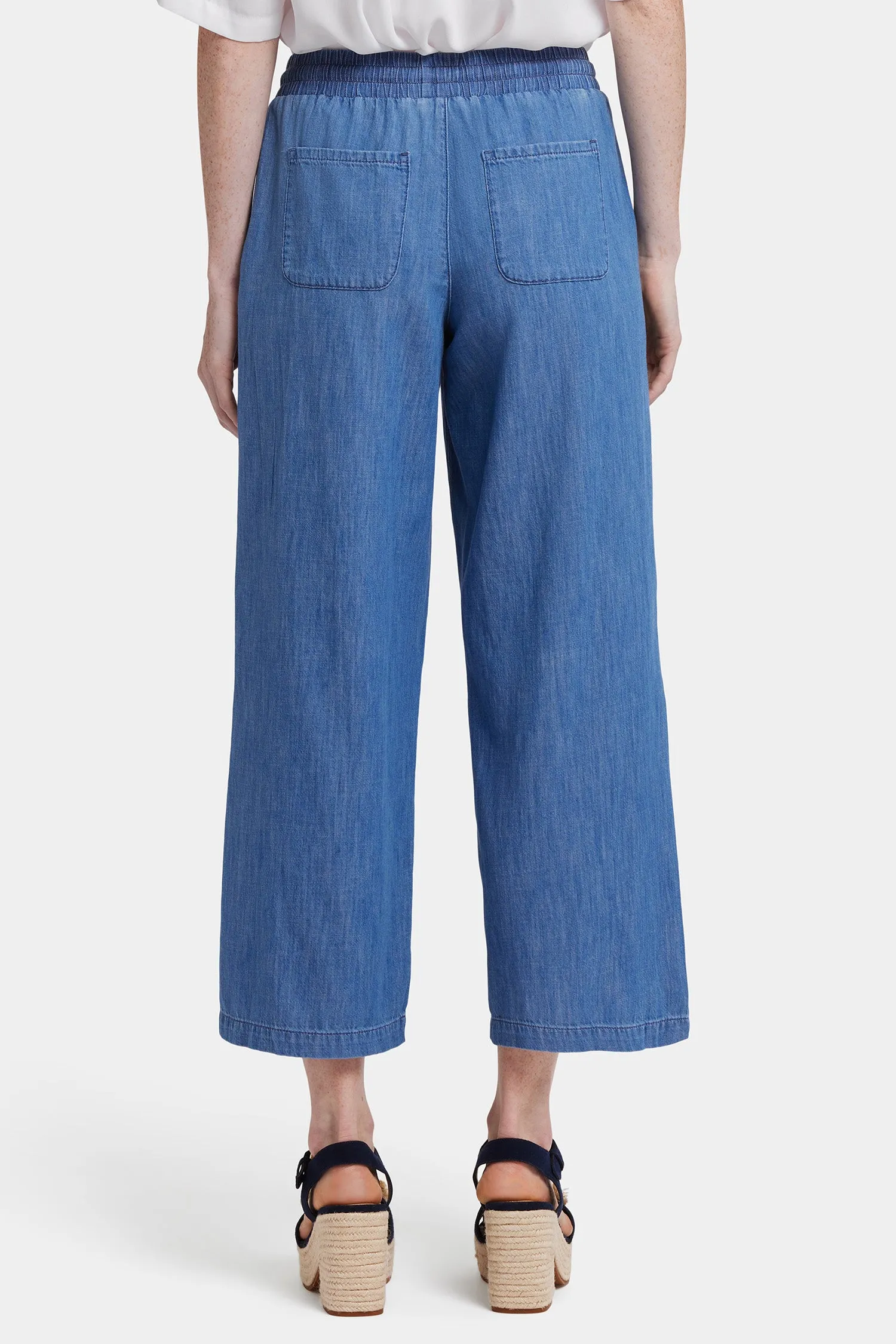 Jayne Pull-On Wide Leg Ankle Pants In Petite - Everly sold by NYDJ product image thumbnail 2