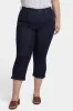 Joni Relaxed Capri Jeans In Plus Size - Rinse sold by NYDJ