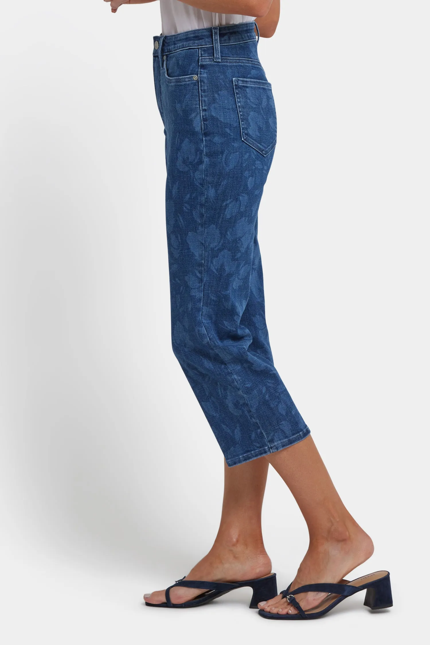 Joni Relaxed Capri Jeans - Indigo Bella sold by NYDJ product image thumbnail 3
