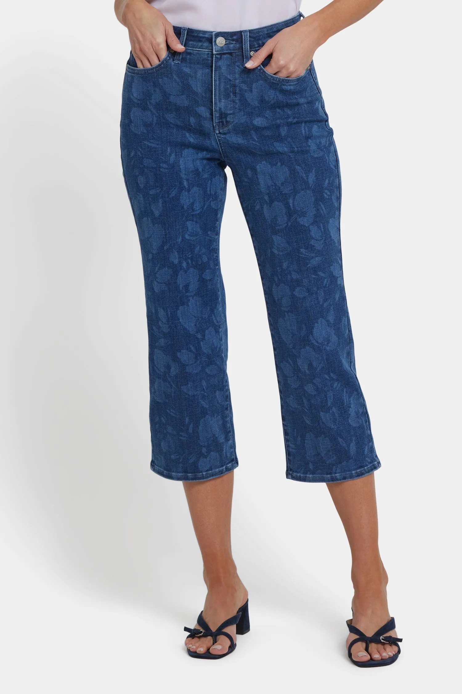 Joni Relaxed Capri Jeans - Indigo Bella sold by NYDJ product image thumbnail 4