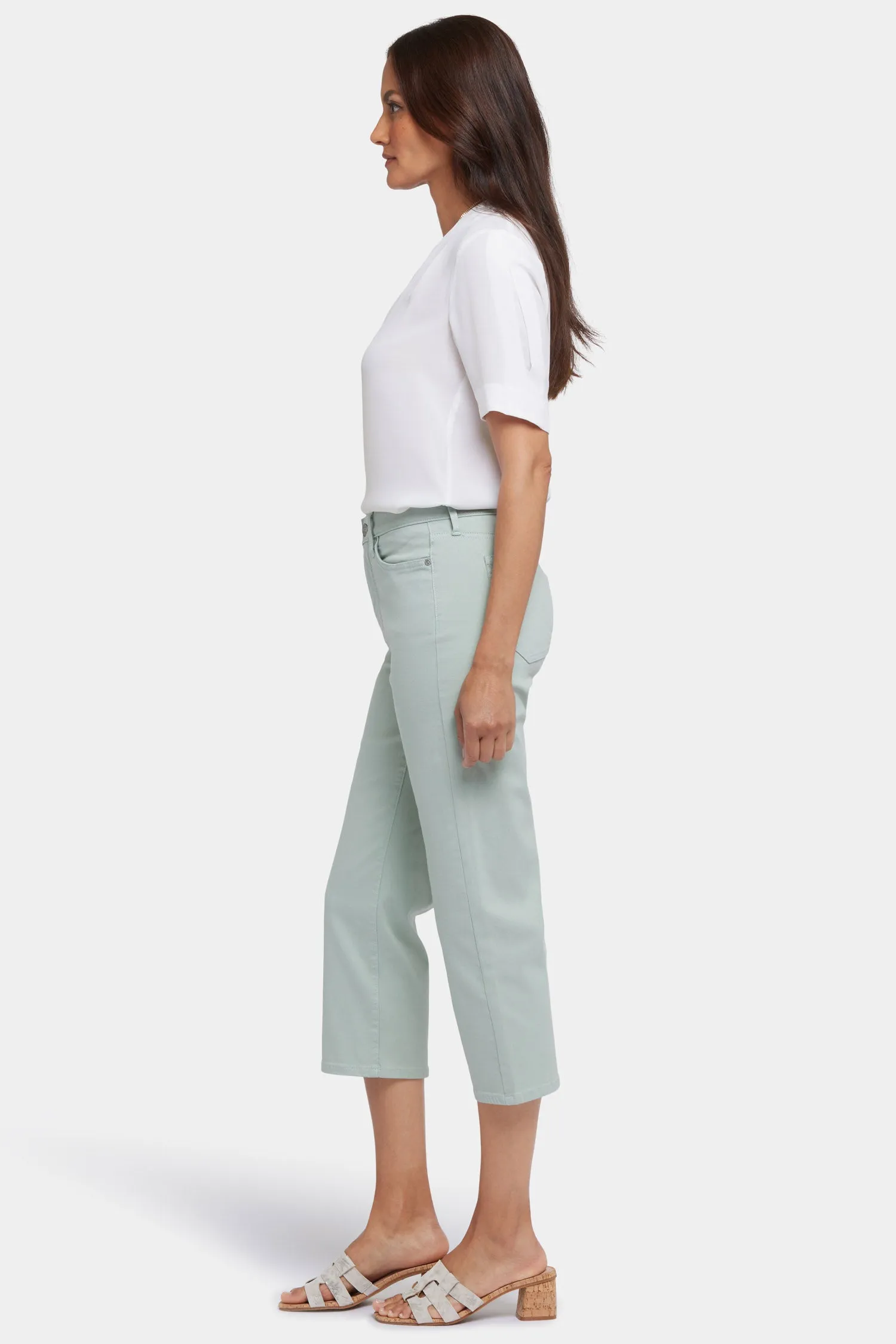 Joni Relaxed Capri Jeans - Tomatillo sold by NYDJ product image thumbnail 5