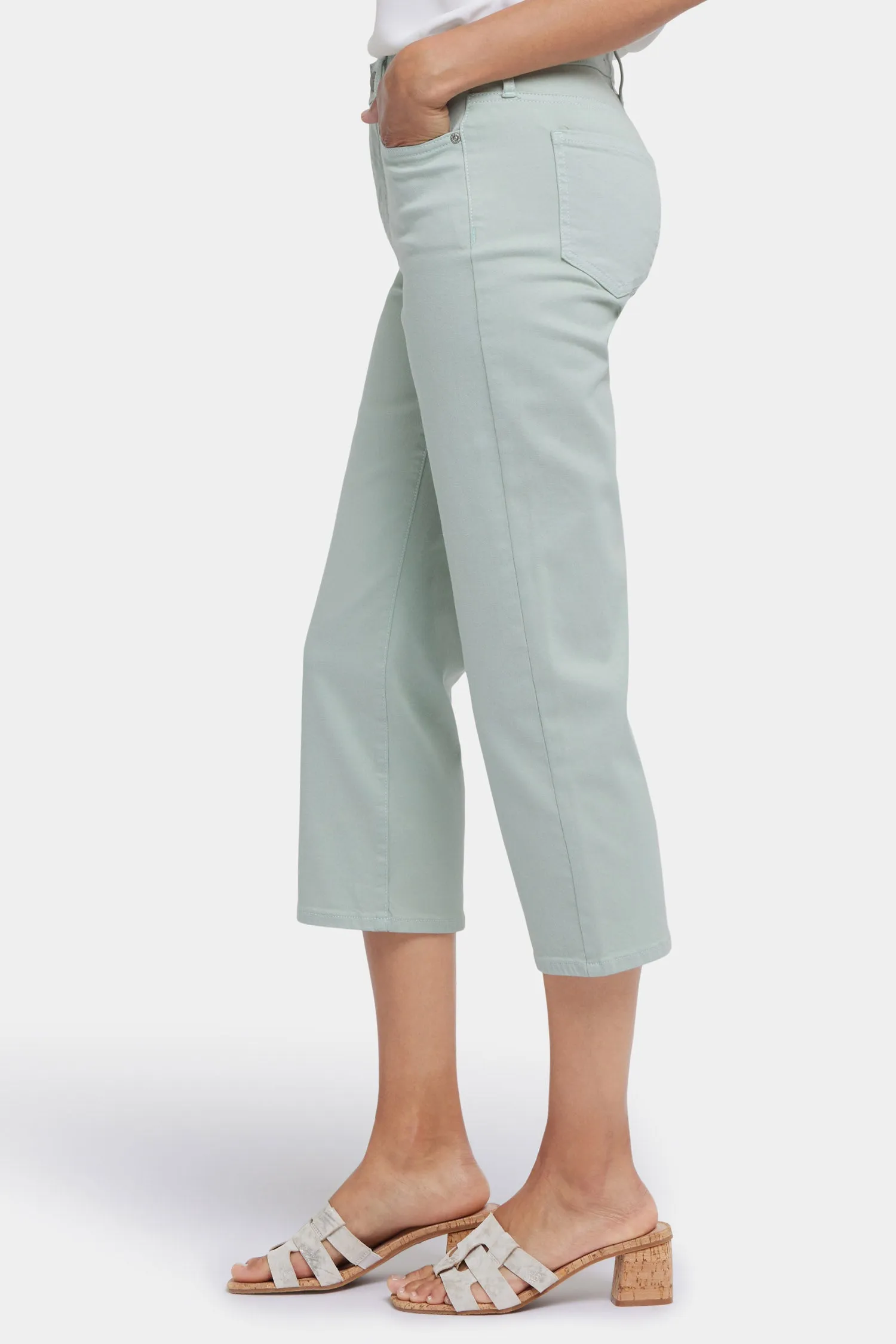 Joni Relaxed Capri Jeans - Tomatillo sold by NYDJ product image thumbnail 3