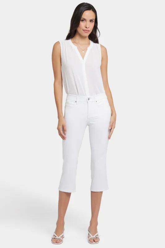 Waist-Match™ Marilyn Straight Crop Jeans - Optic White sold by NYDJ