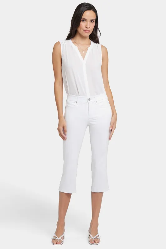 Waist-Match™ Marilyn Straight Crop Jeans In Petite - Optic White sold by NYDJ