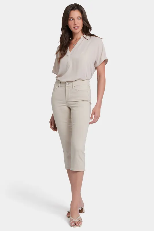 Waist-Match™ Marilyn Straight Crop Jeans In Petite - Feather sold by NYDJ