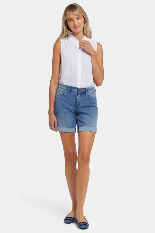 Diana Relaxed Denim Shorts - Barcelona Breeze sold by NYDJ