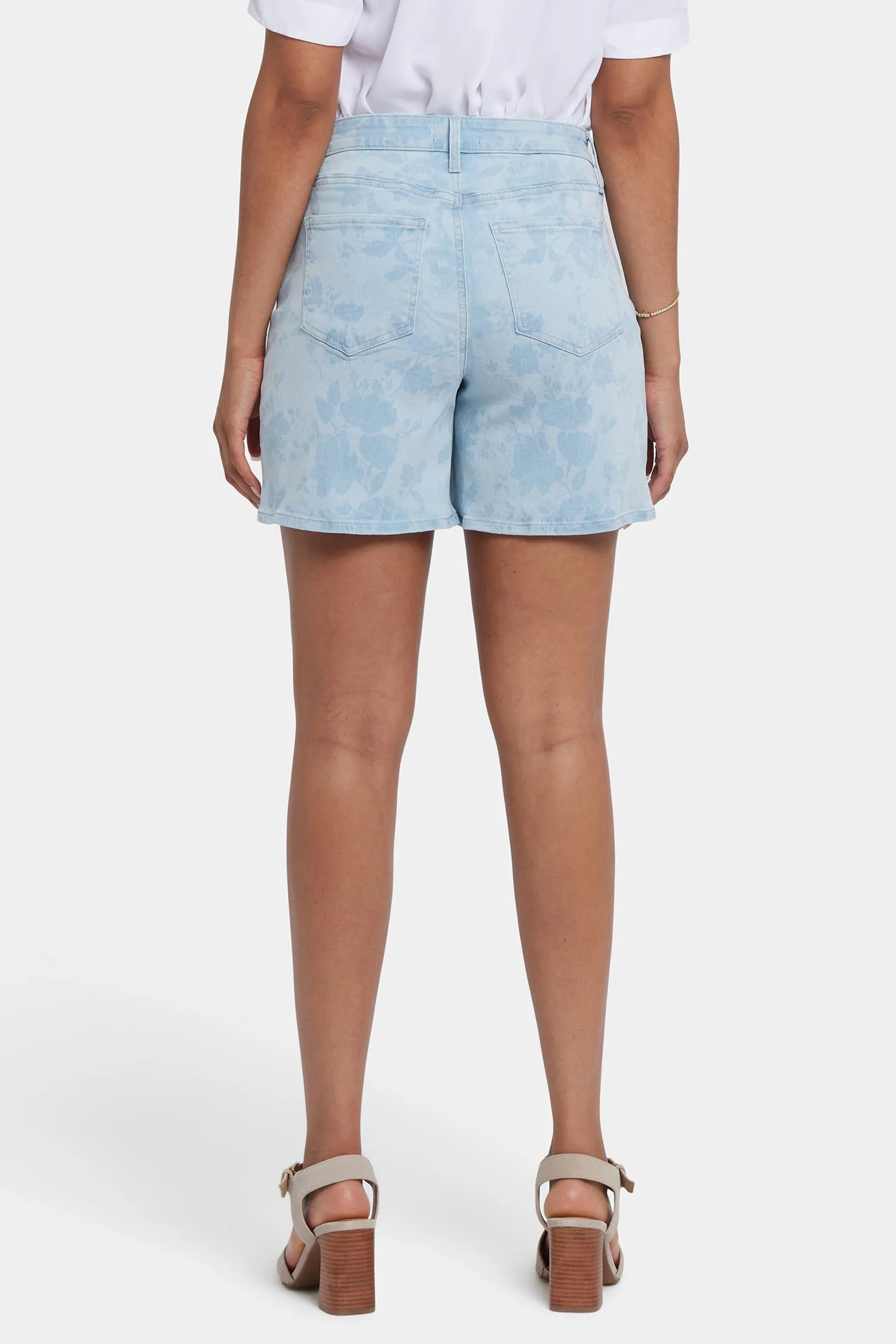 Berkyn Relaxed Denim Shorts - Indigo Rosemary sold by NYDJ product image thumbnail 2