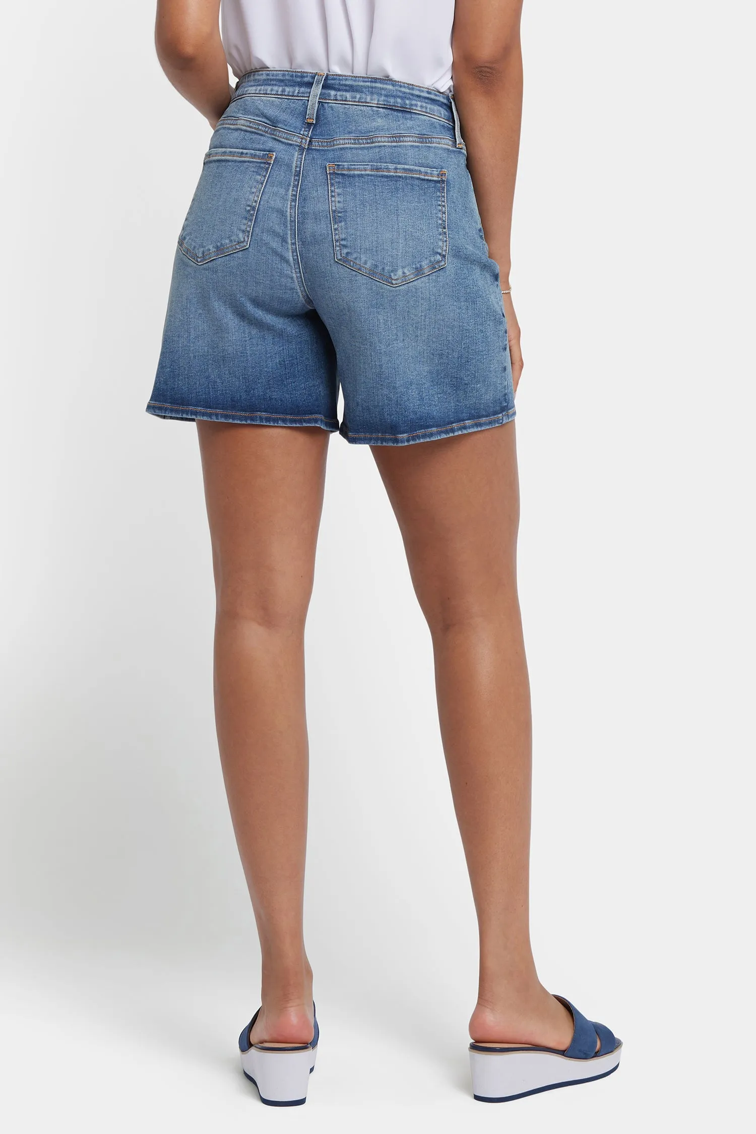 Berkyn Relaxed Denim Shorts - Majorca Bay sold by NYDJ product image thumbnail 2