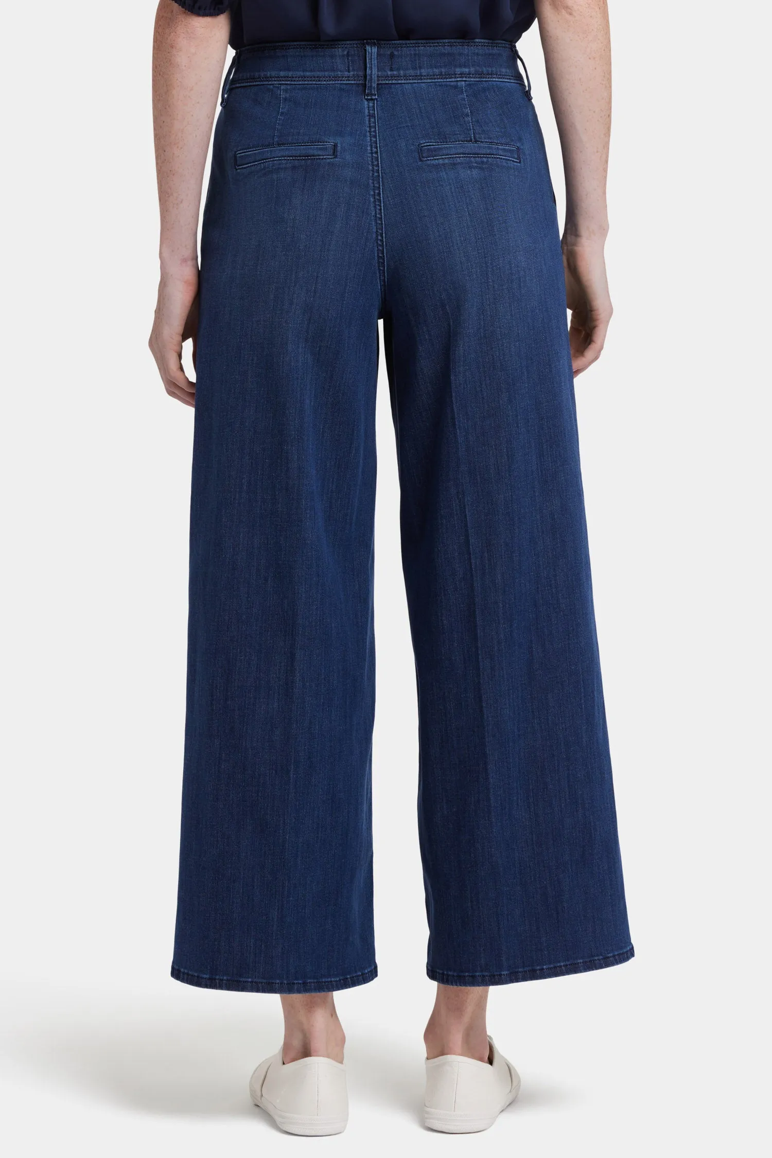 Mona Wide Leg Trouser Ankle Jeans - Ibiza Blues sold by NYDJ product image thumbnail 2