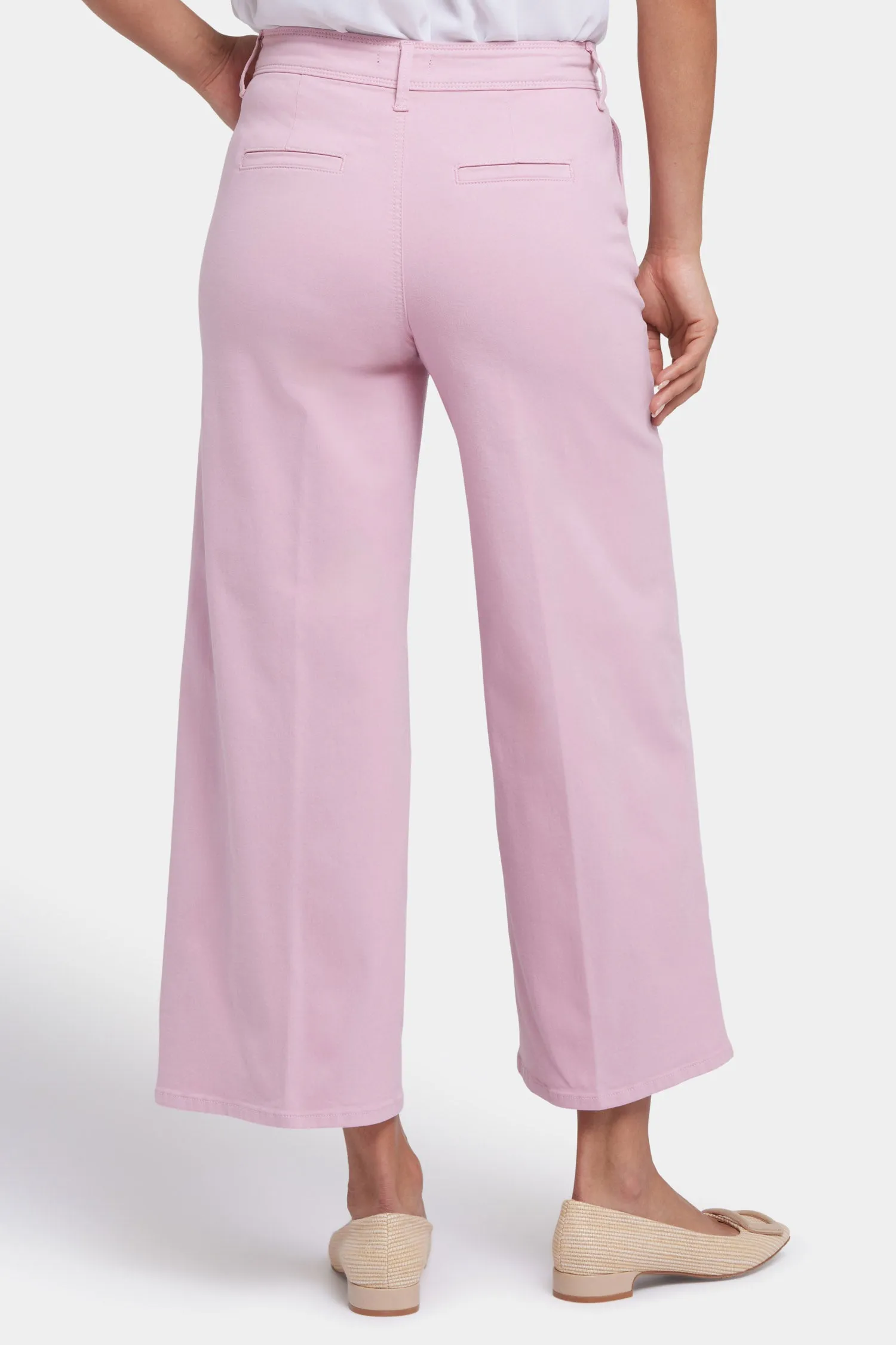 Mona Wide Leg Trouser Ankle Jeans - Pink Nectar sold by NYDJ product image thumbnail 2