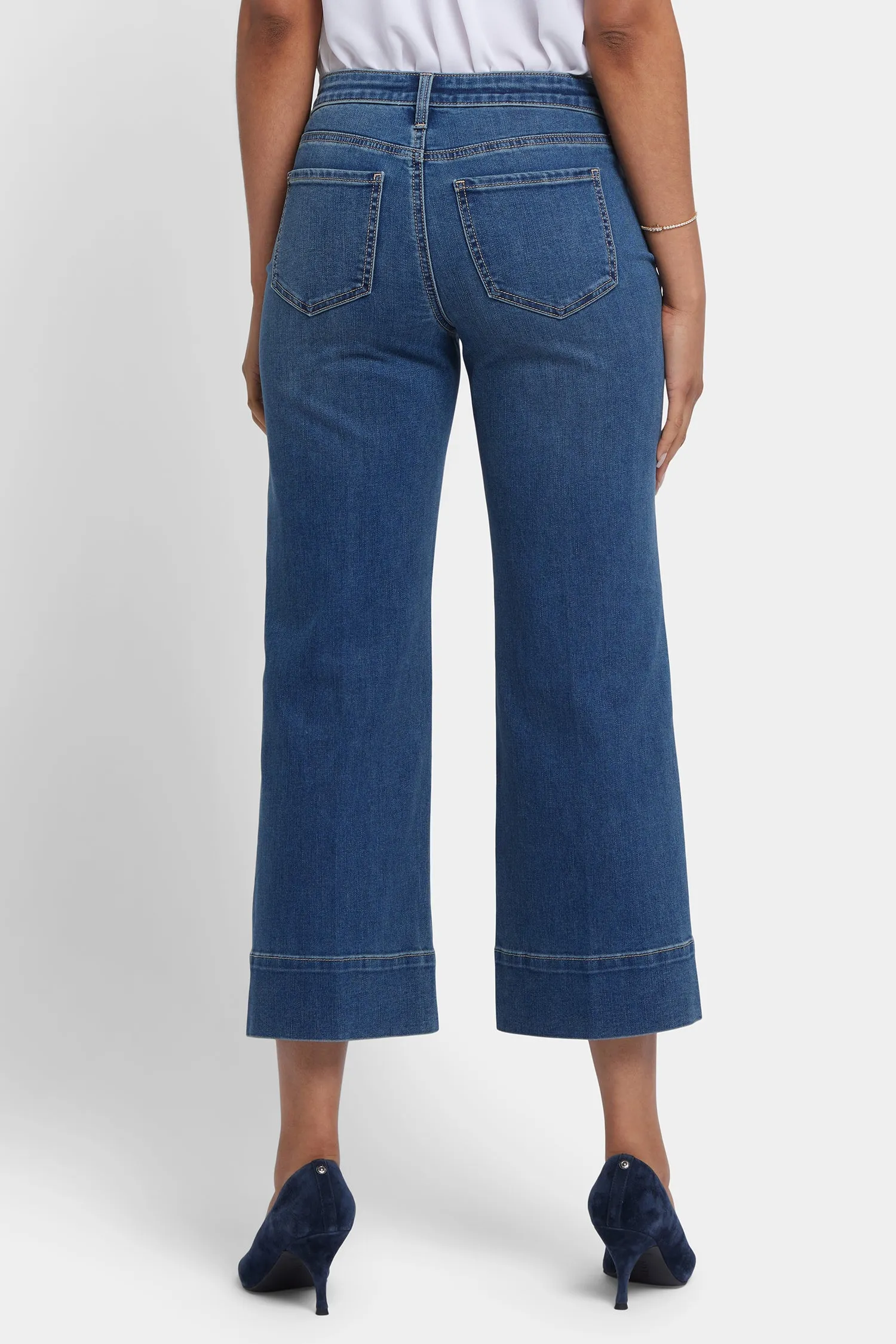 Teresa Wide Leg Ankle Jeans - Valencia Surf sold by NYDJ product image thumbnail 2