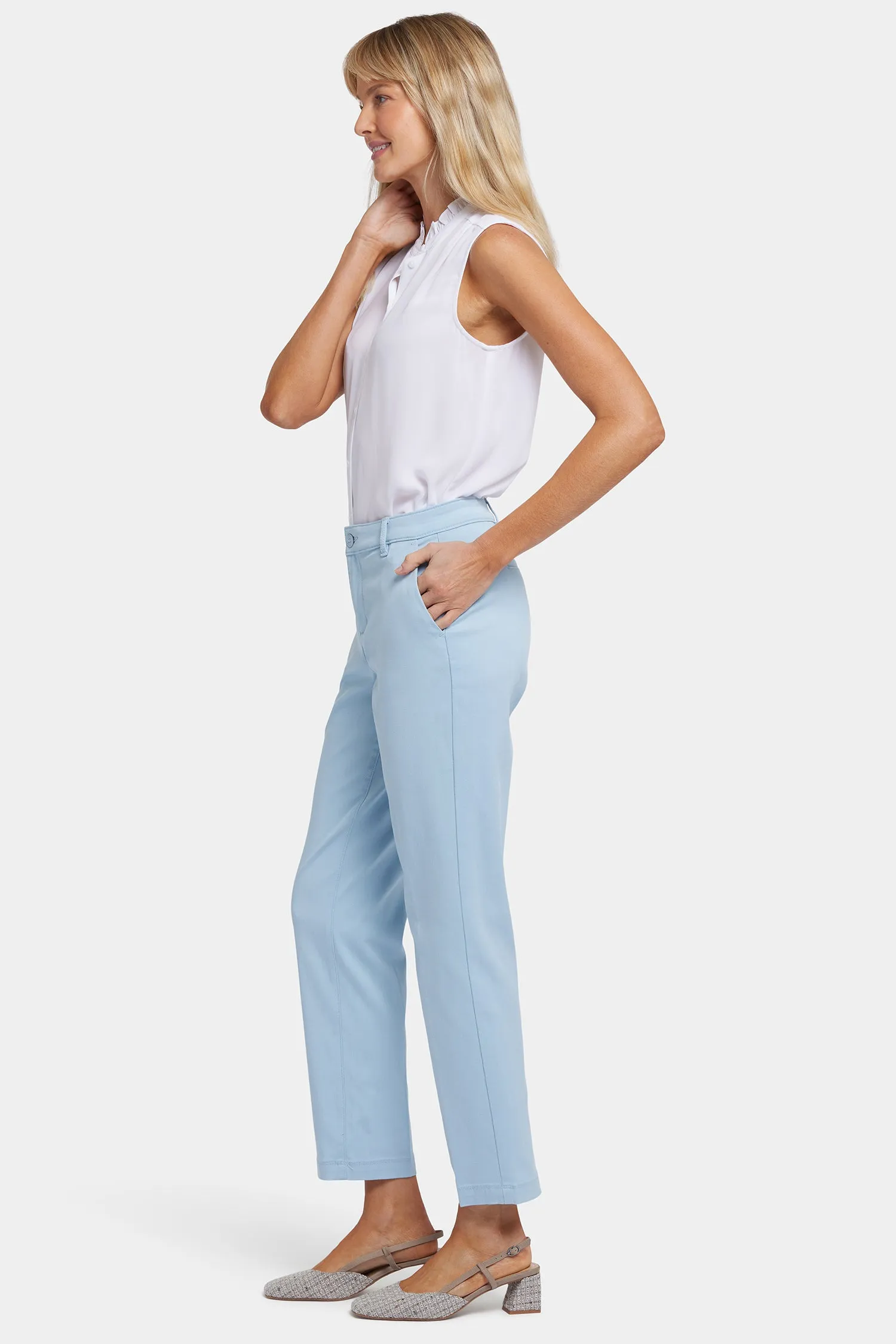 Sadie Slim Pants - Aquatic sold by NYDJ product image thumbnail 5